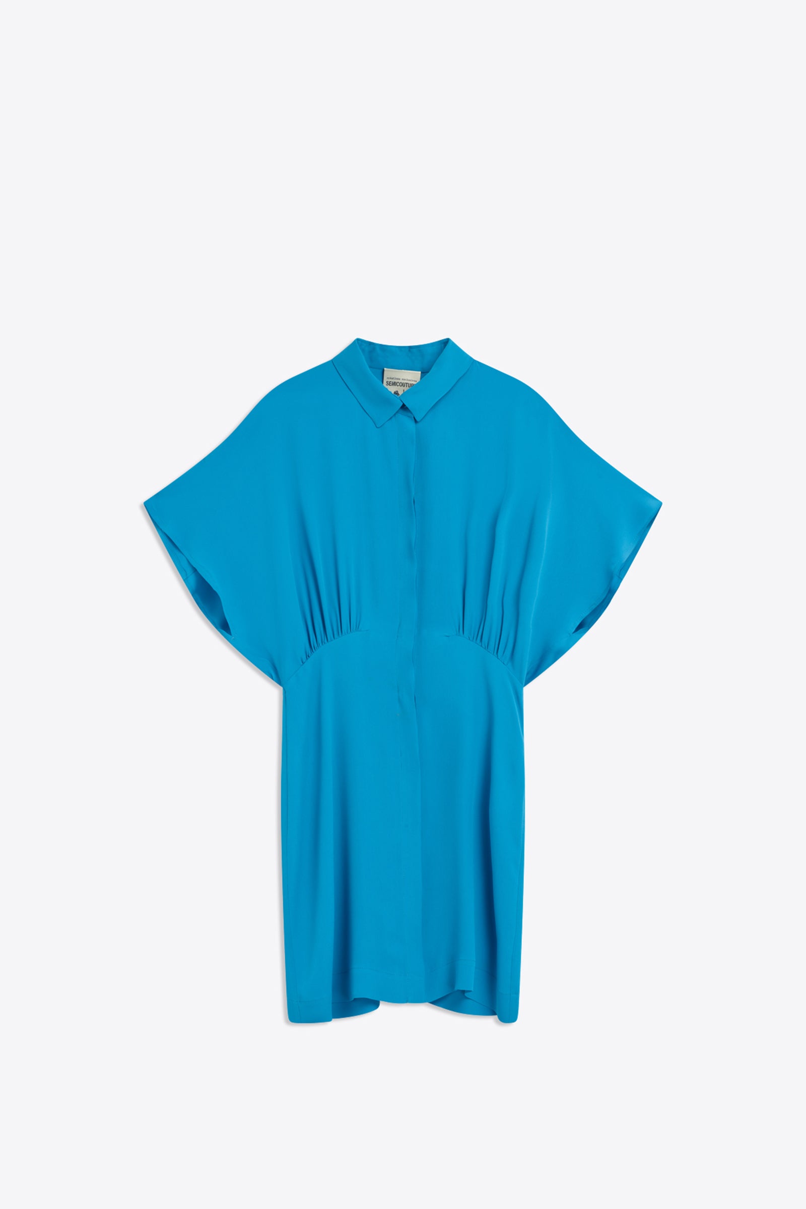 CREPE DE CHINE SLEEVELESS DRESS