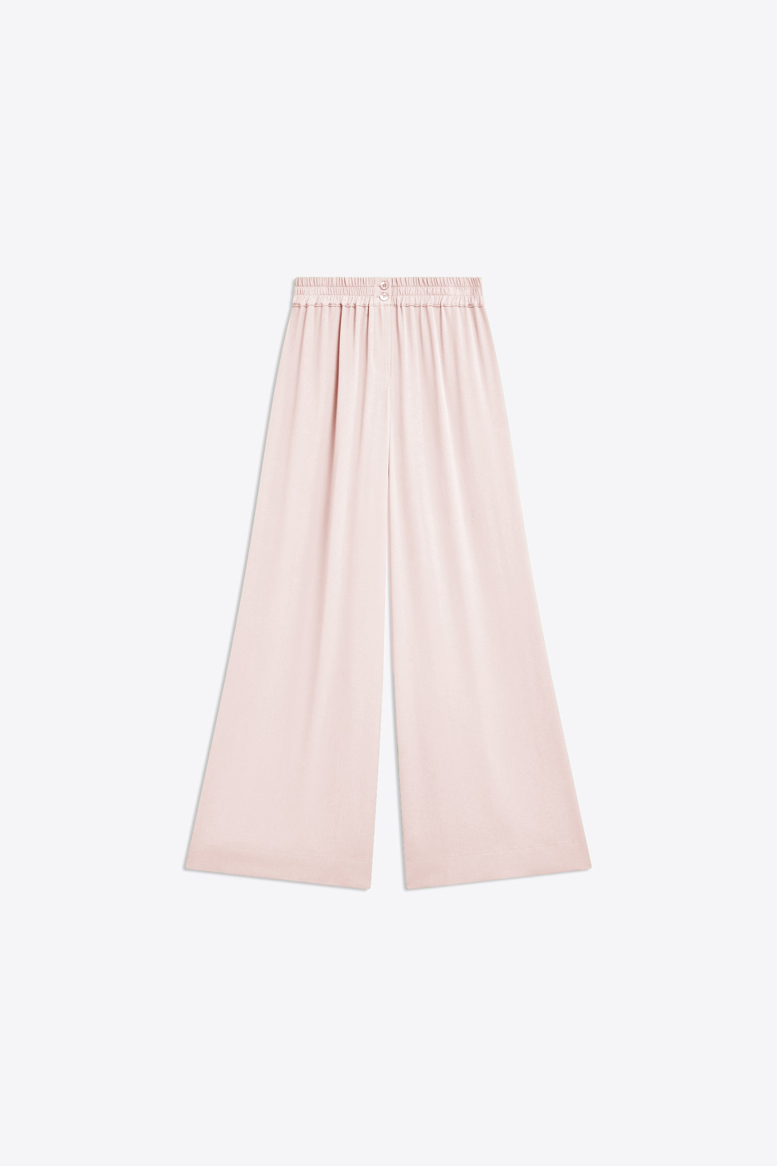 PANTALONE A PALAZZO IN CREPE DE CHINE