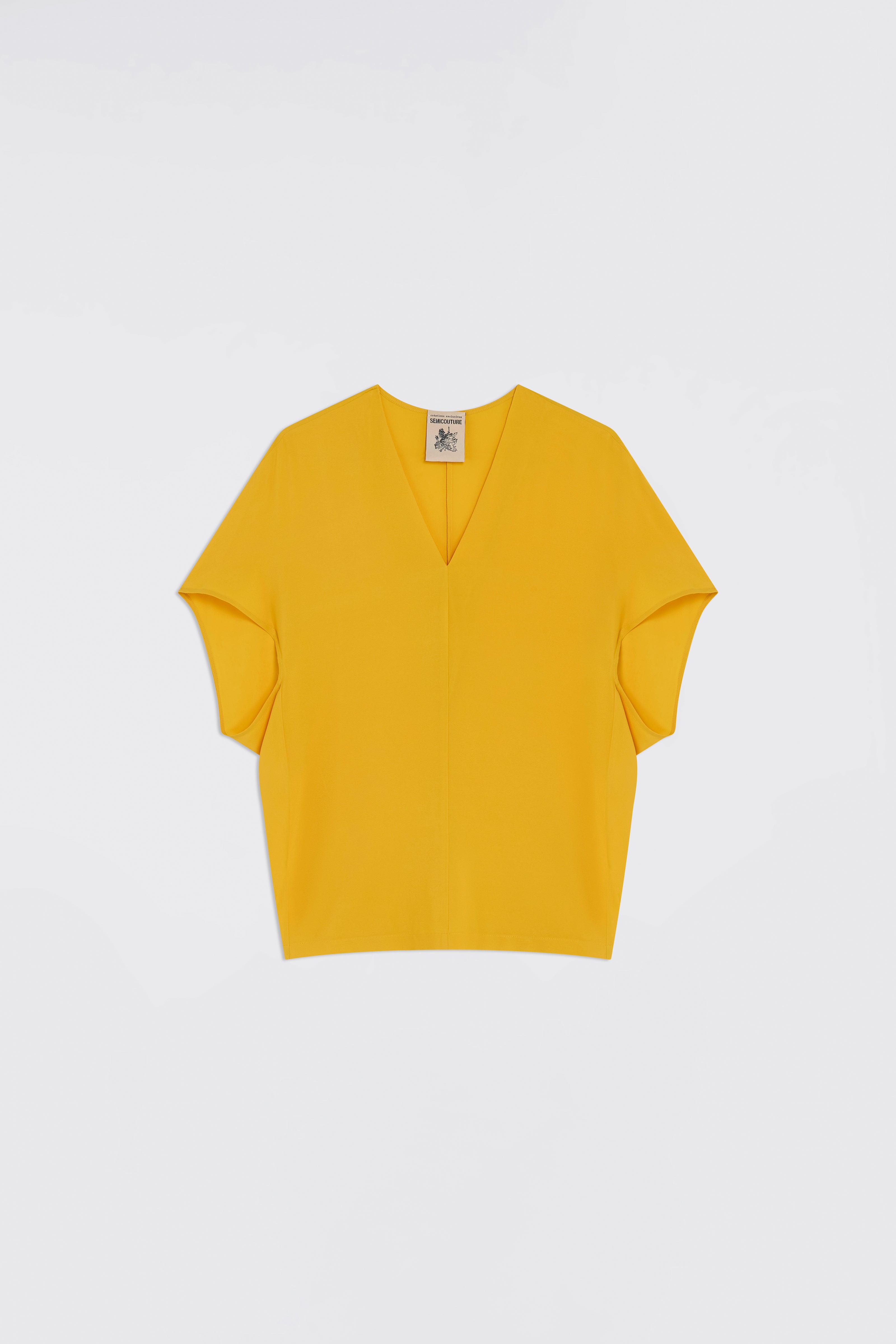 KIMONO SHORT-SLEEVED BLOUSE