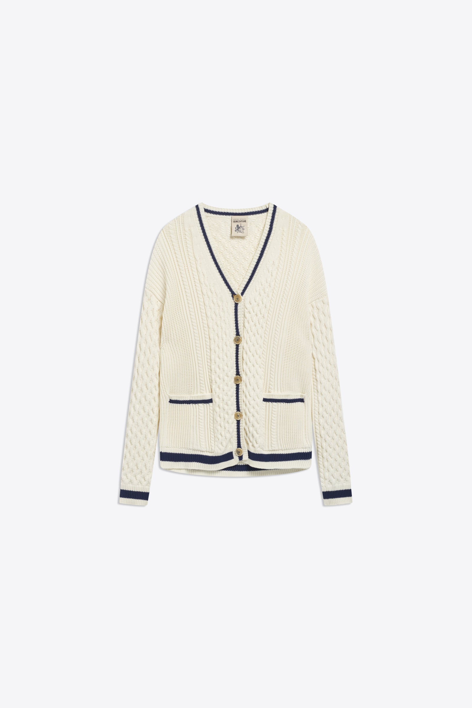 NORWEGIAN STITCH OVERSIZE CARDIGAN