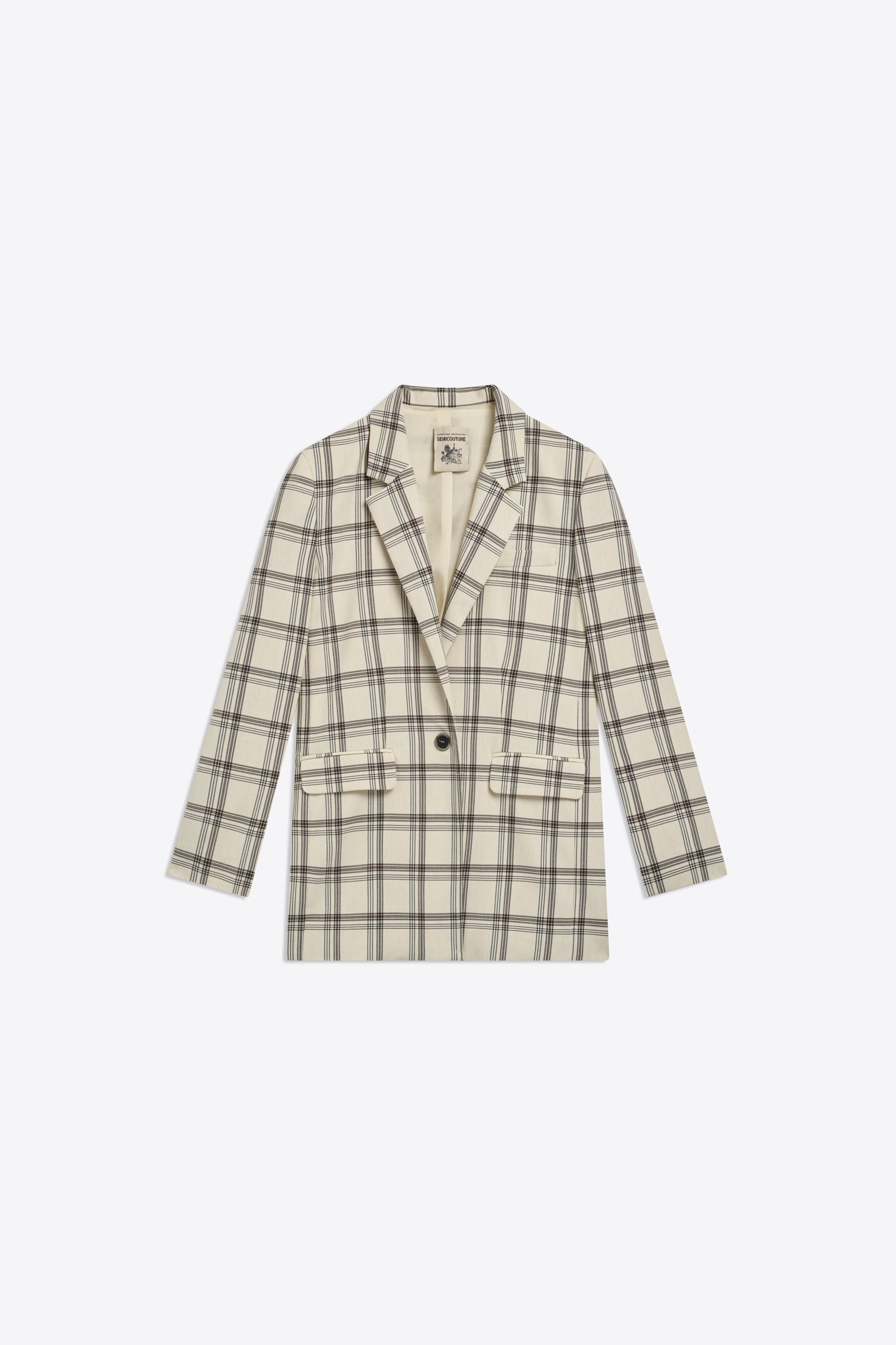 POLY VISCOSE OVERSIZE JACKET