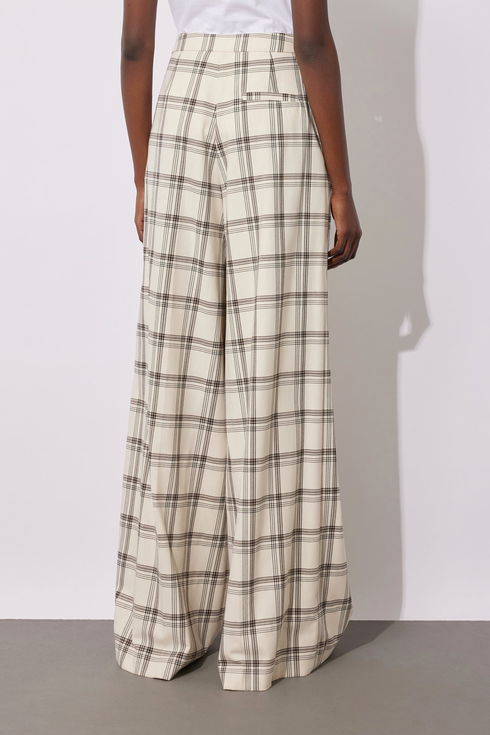 POLY VISCOSE PALAZZO TROUSERS