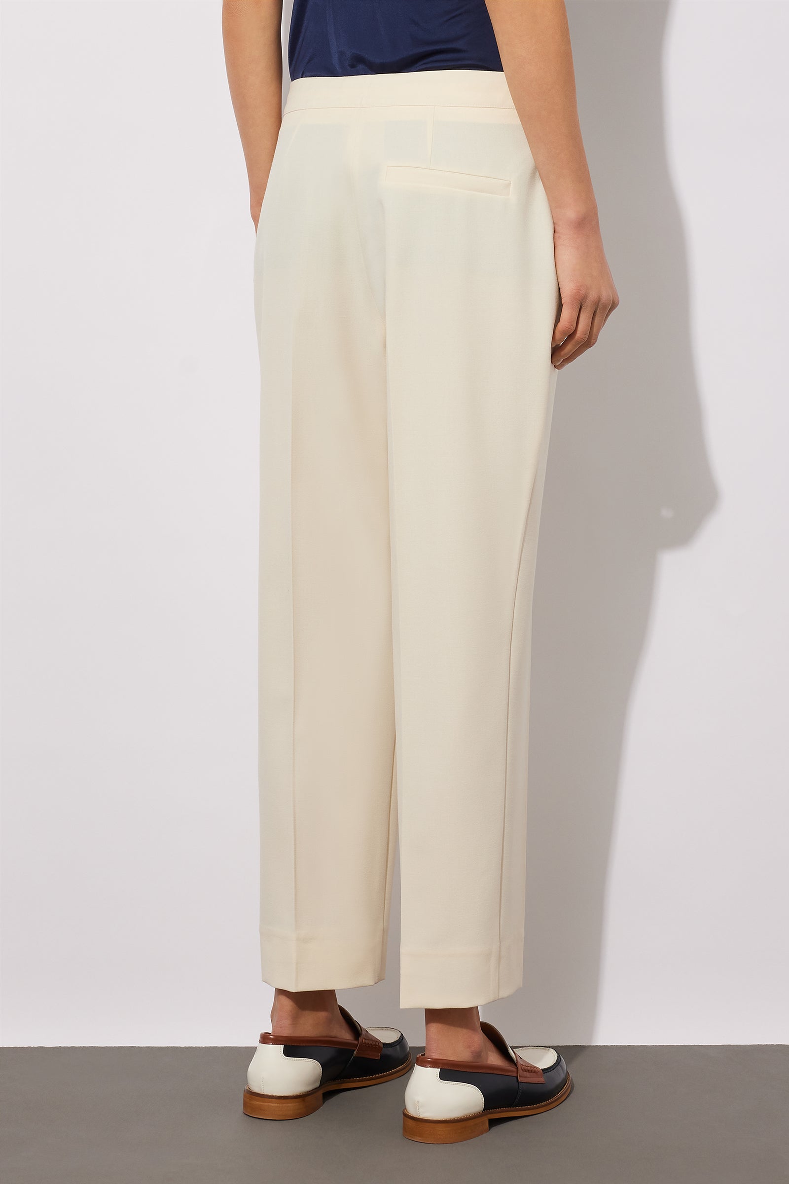 BISTRETCH STRAIGHT LEG TROUSERS