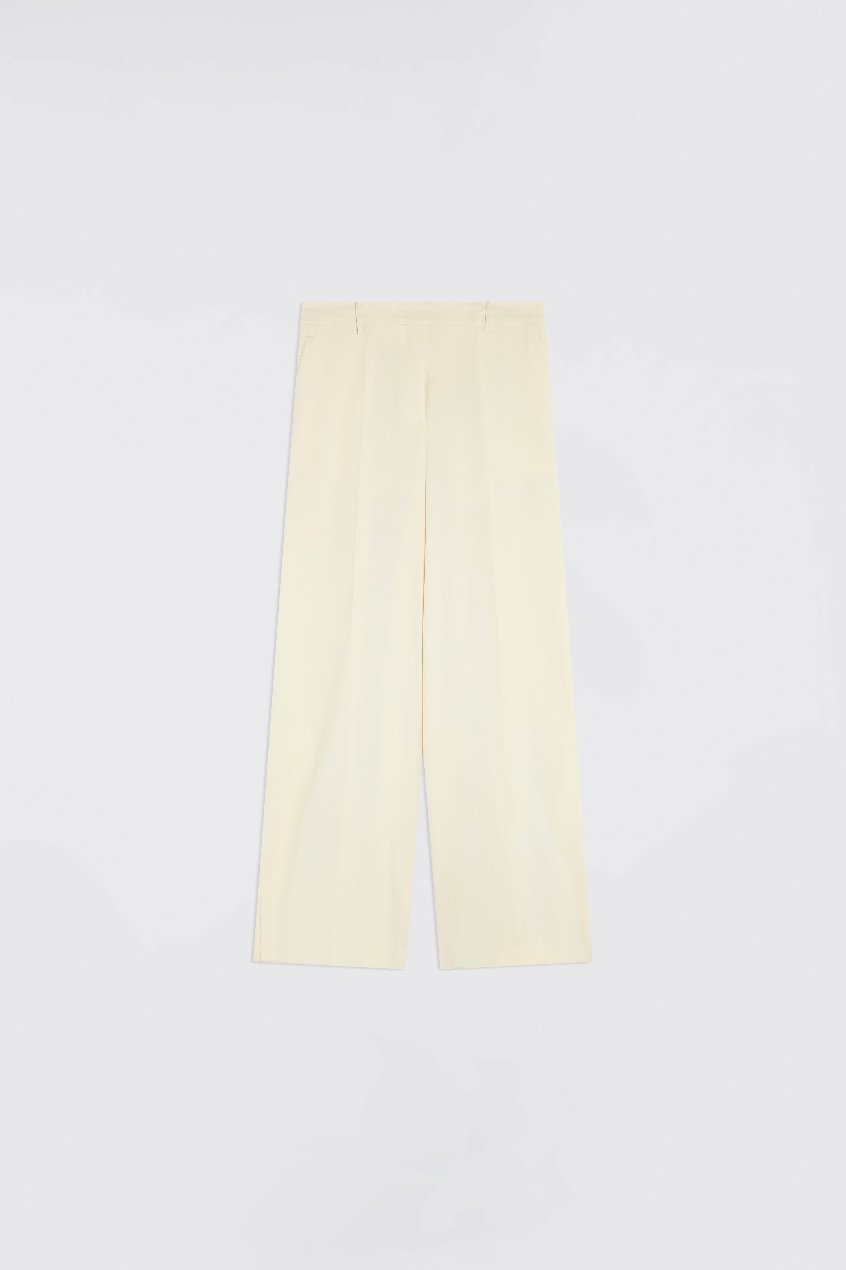 PALAZZO TROUSERS WITH PLEATS
