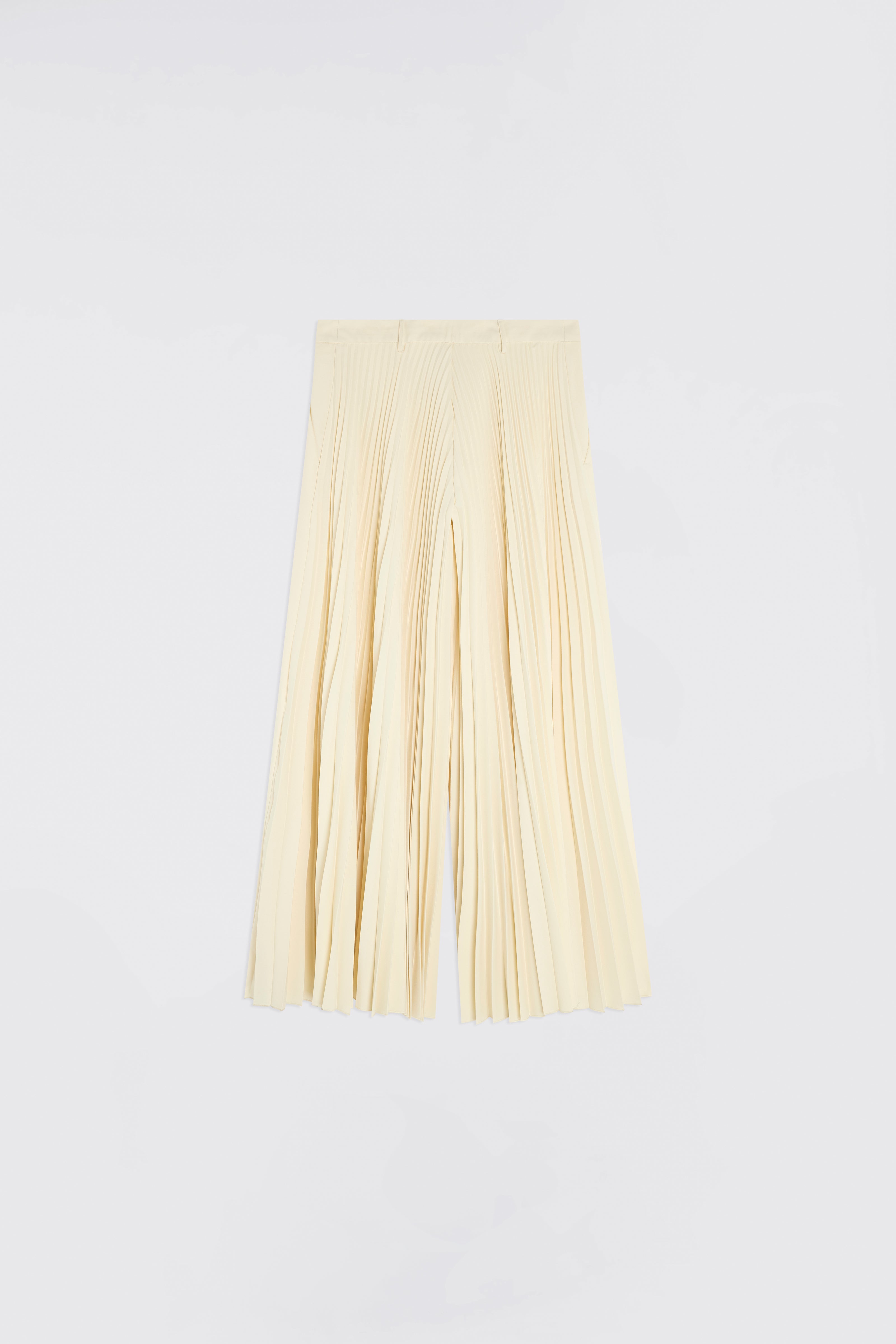 PALAZZO TROUSERS WITH PLEATS