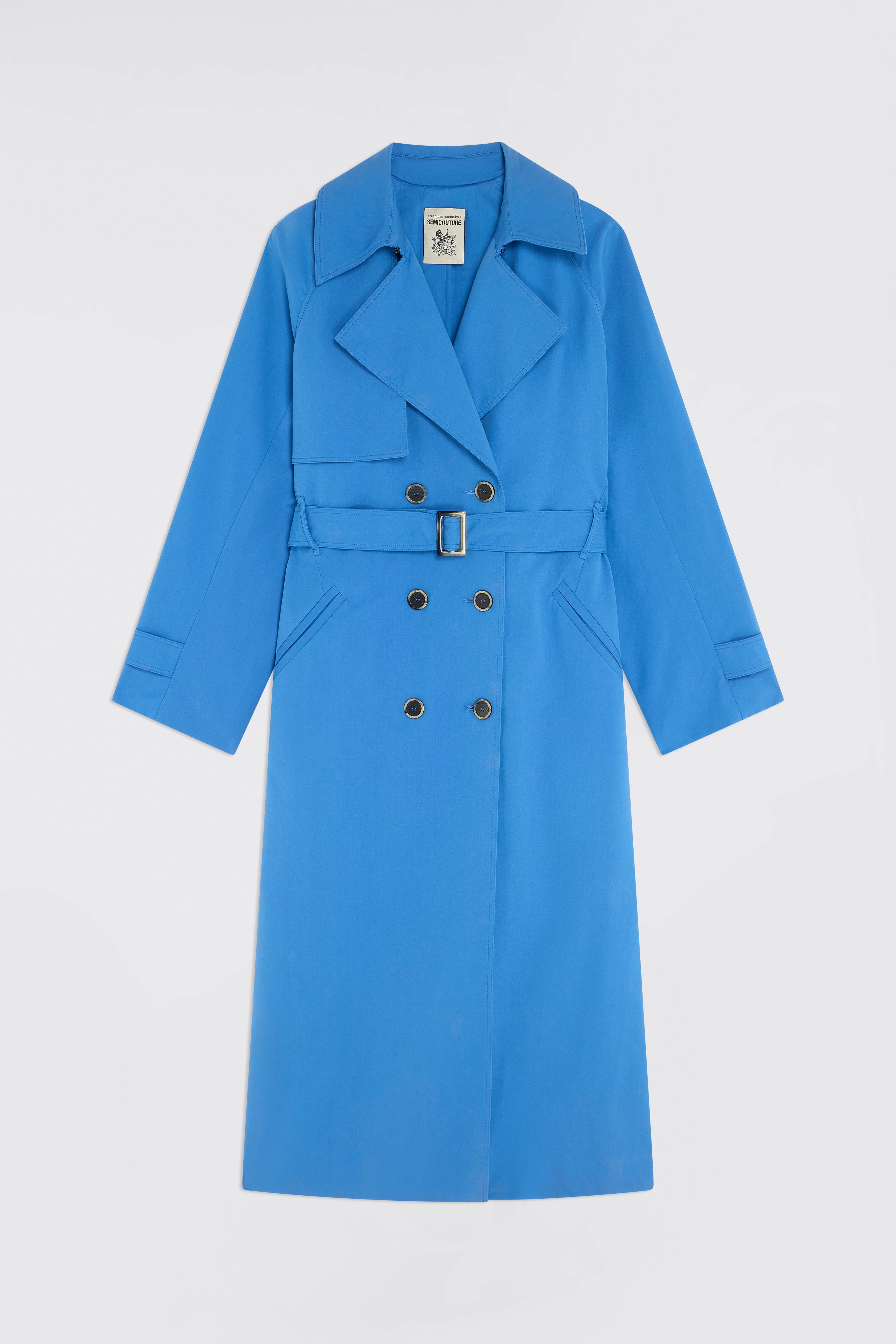 POPLIN TRENCH COAT