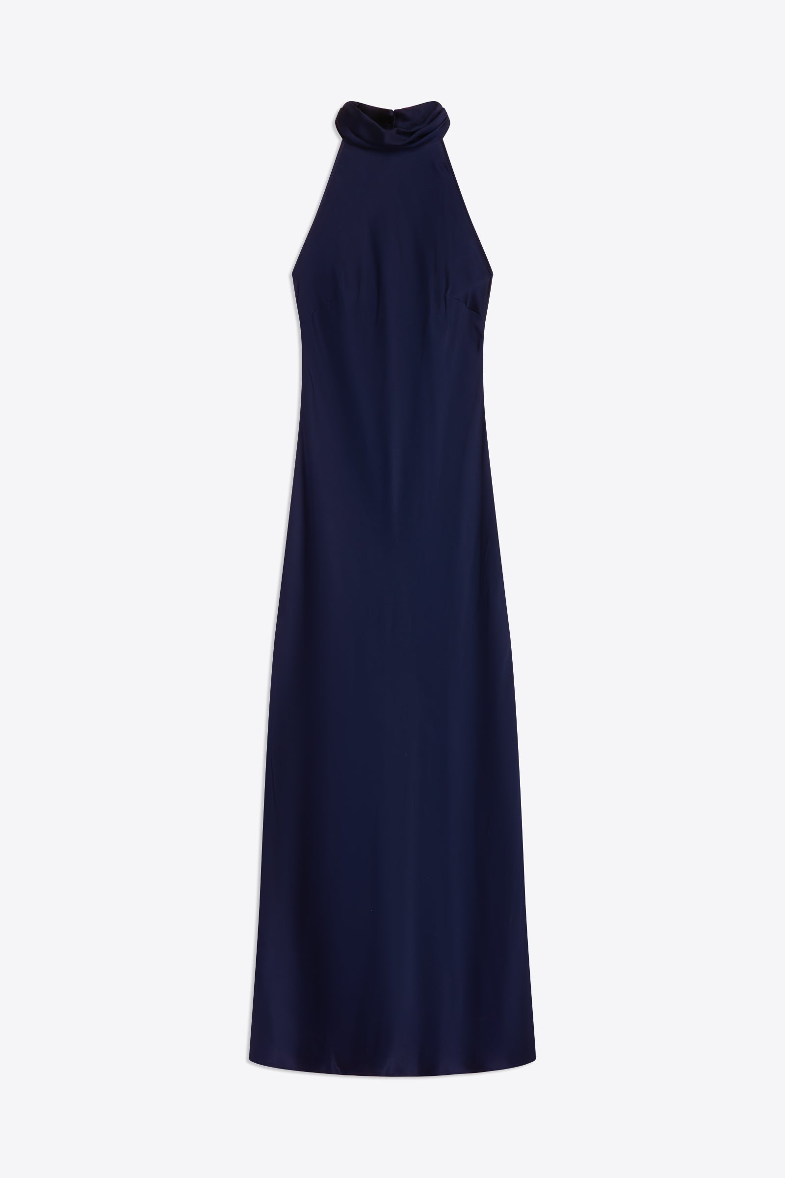 LIGHT SATIN LONG DRESS