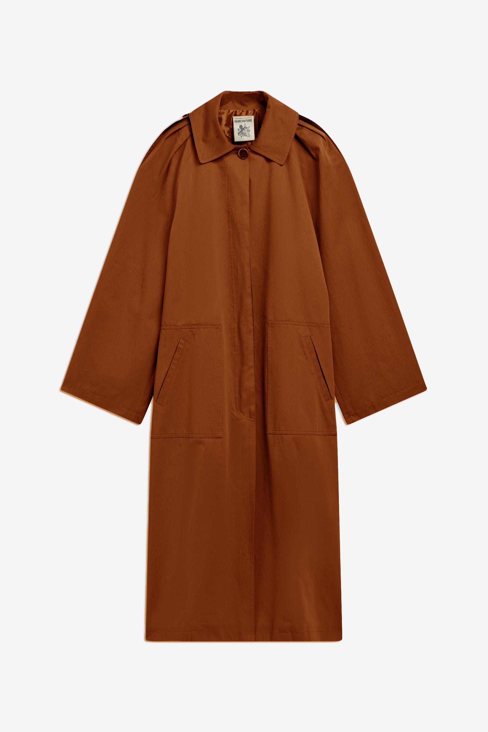 GABARDINE TRENCH COAT