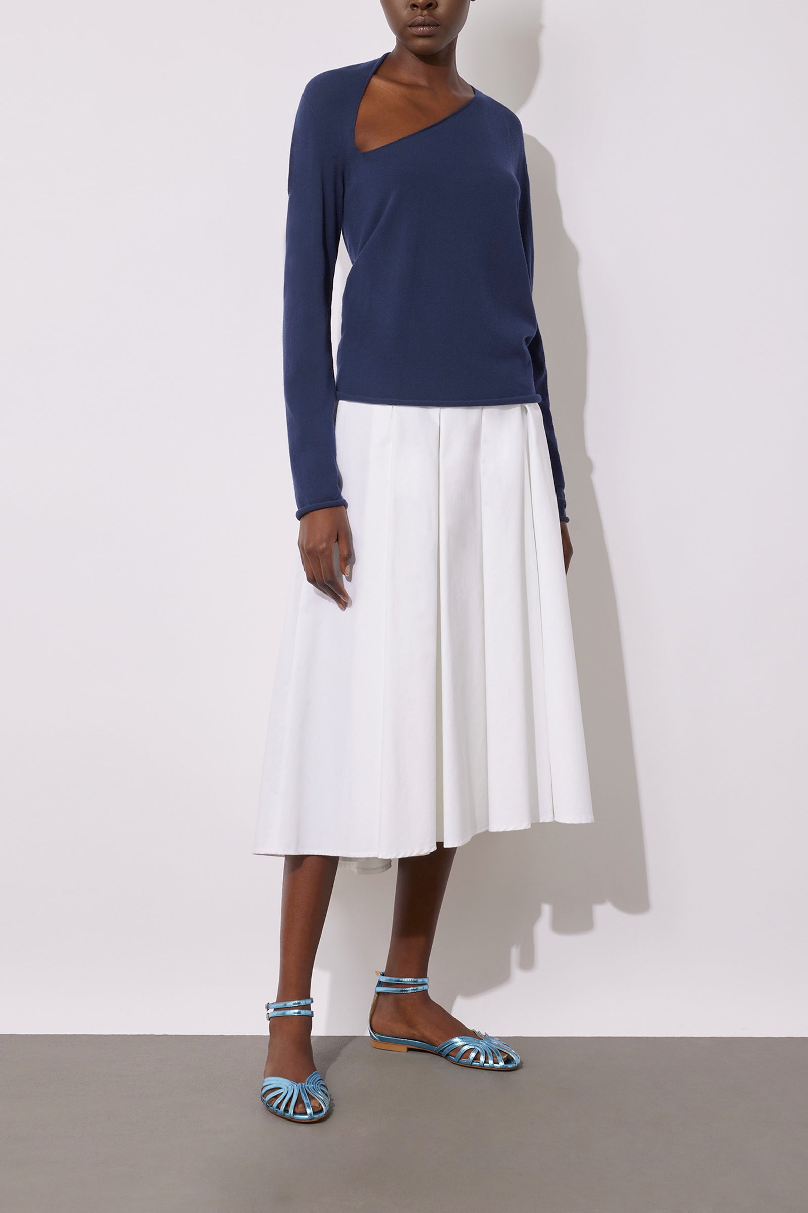 GABARDINE FULL SKIRT