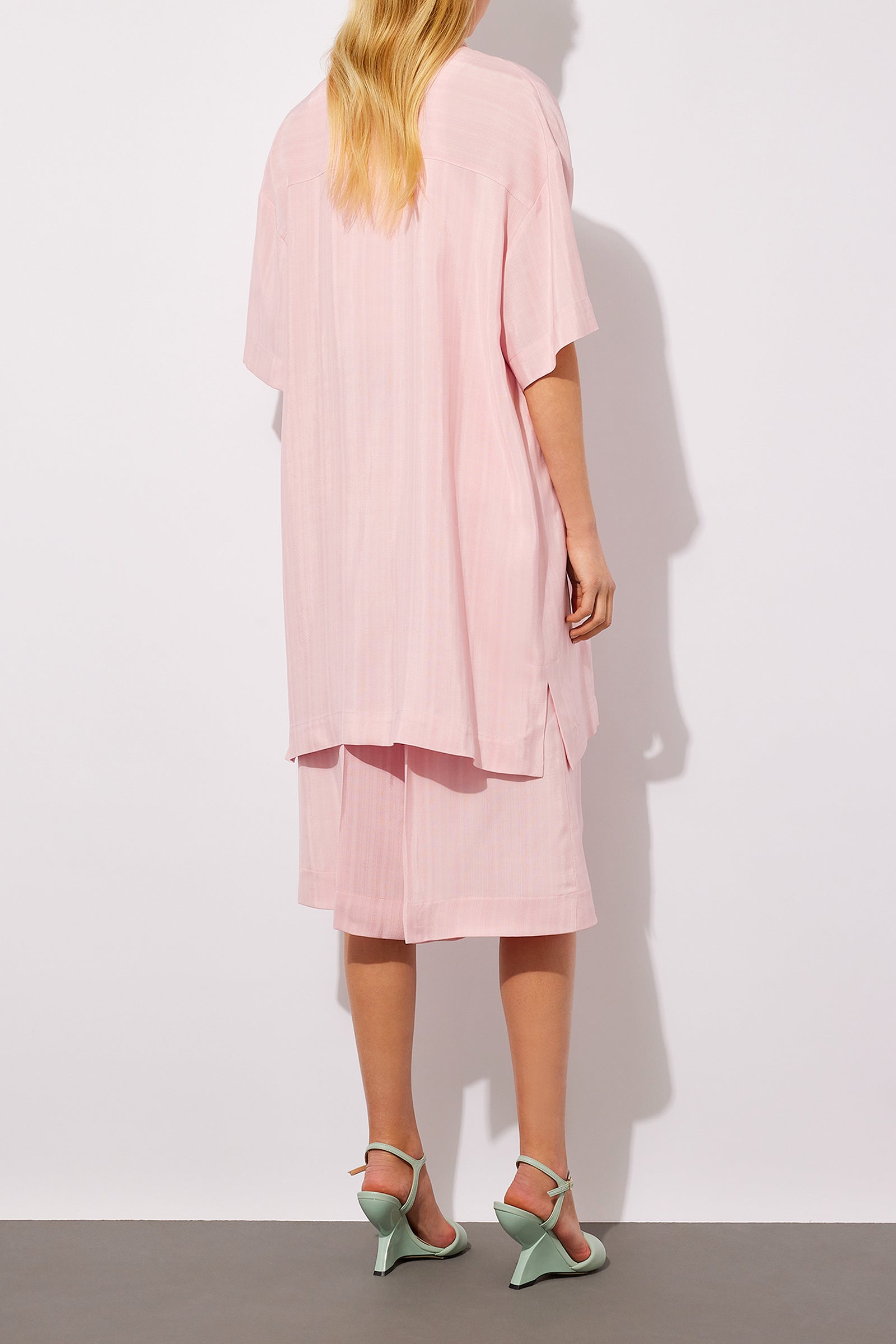 ARMOURED VISCOSE DRESS