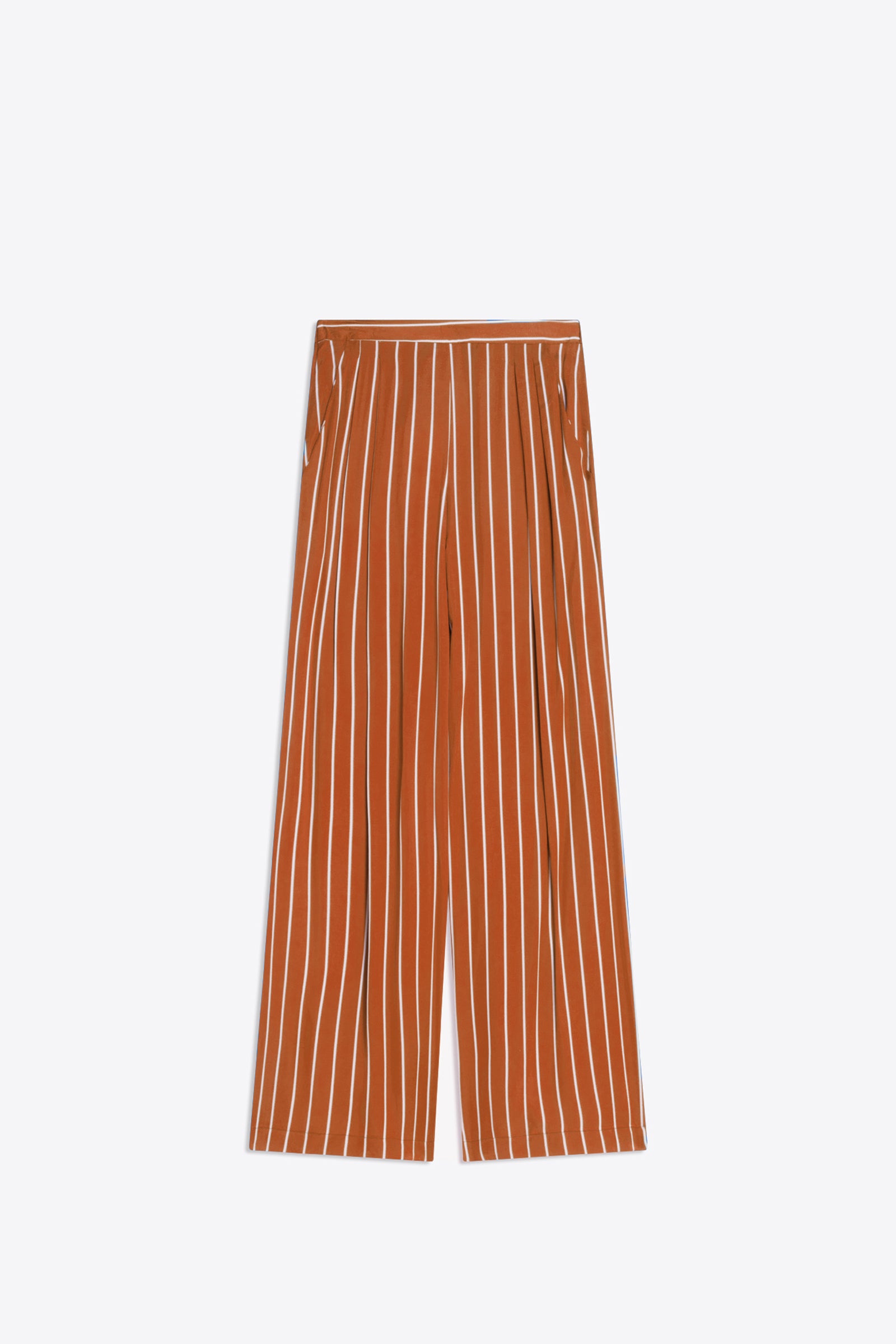 LIGHT SATIN PRINTED TROUSERS