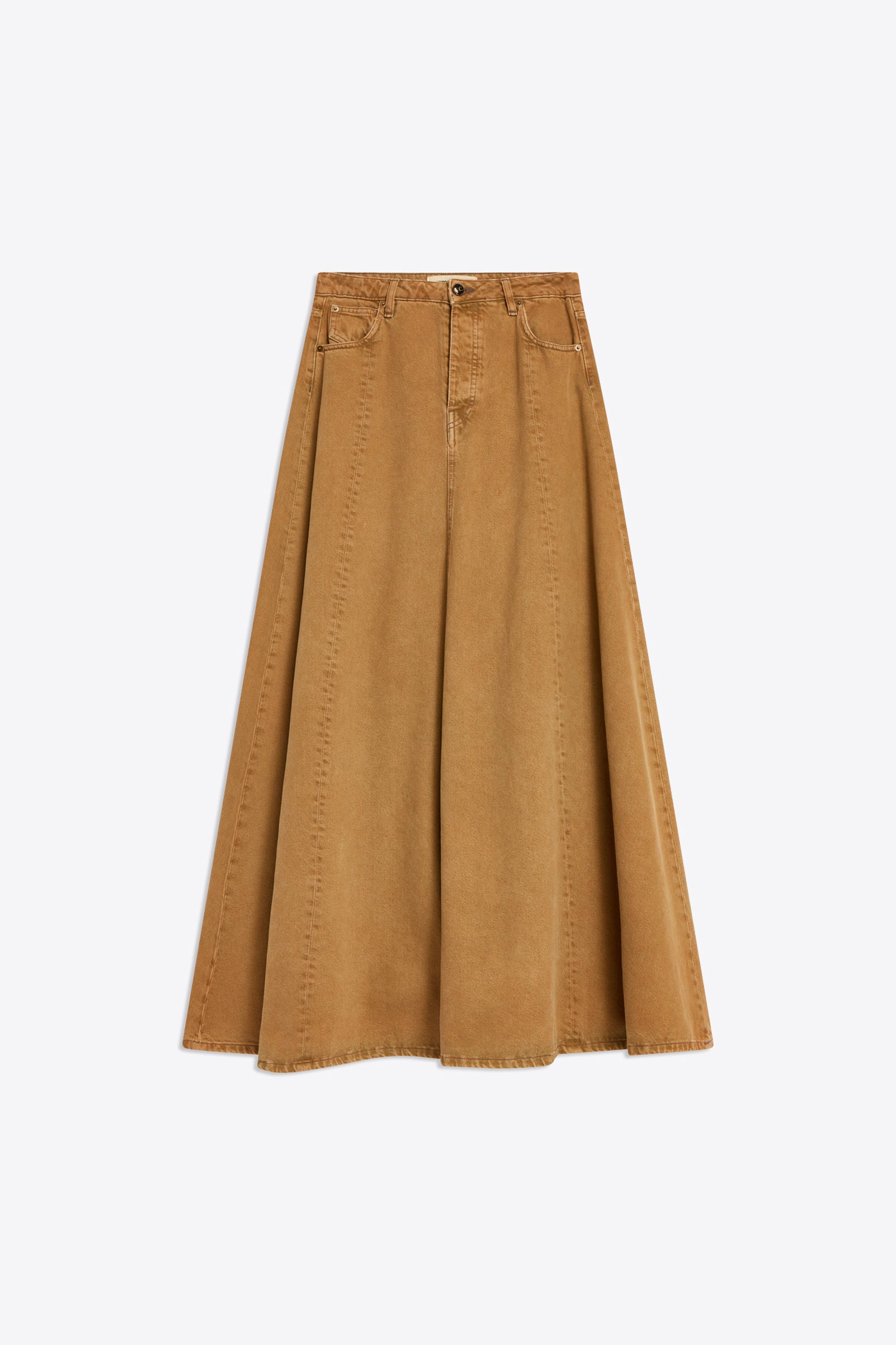 DYED DENIM SKIRT