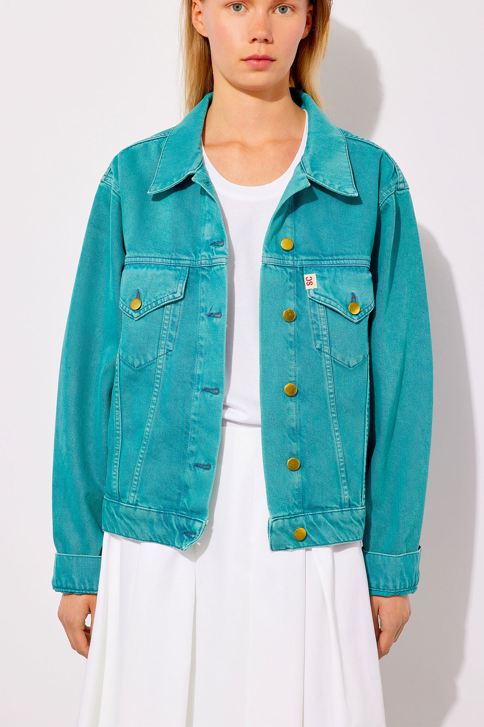 DYED DENIM JACKET