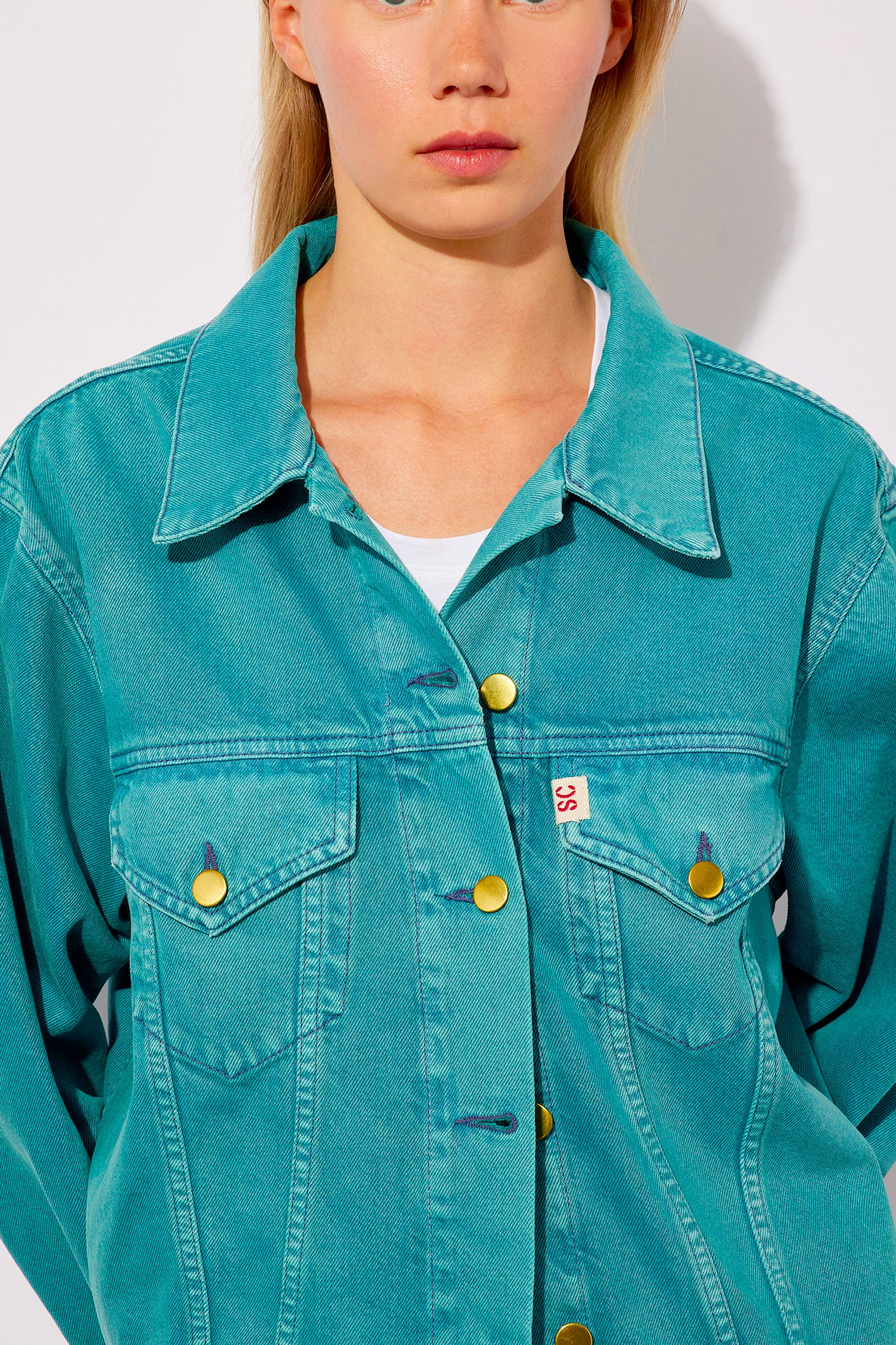 DYED DENIM JACKET