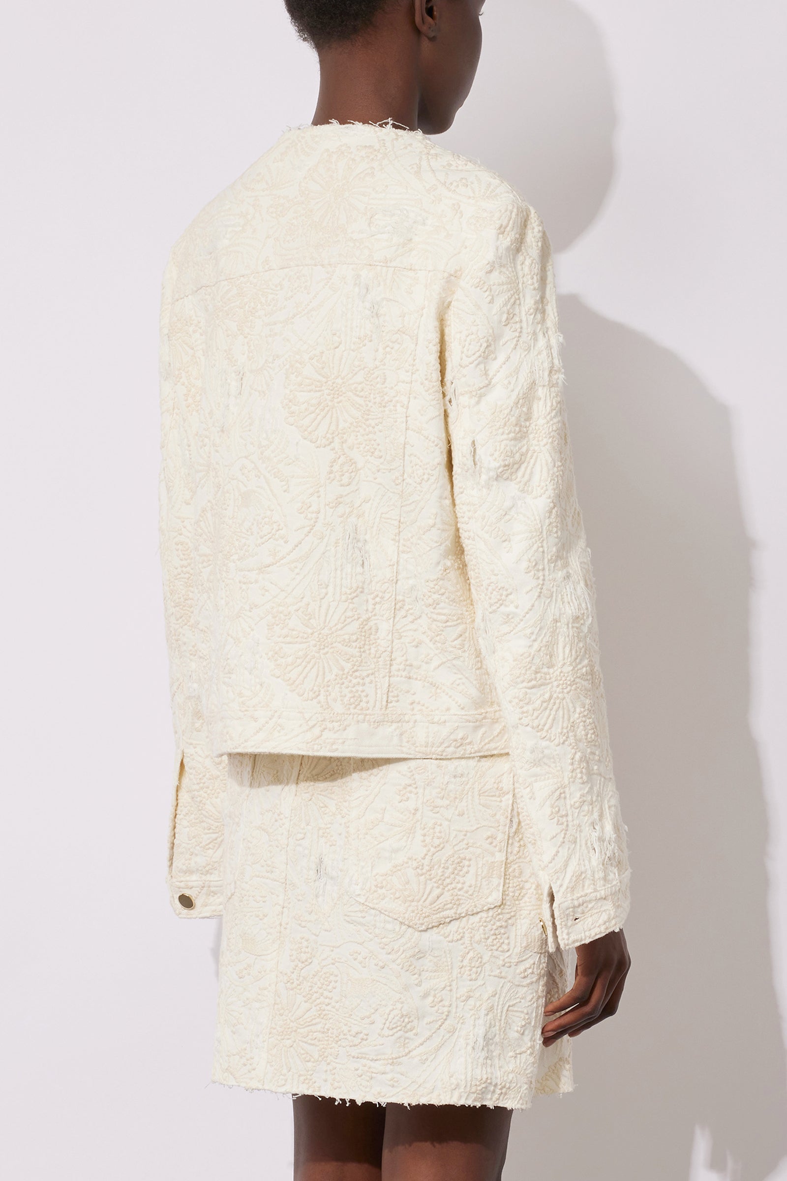 EMBROIDERED DENIM JACKET