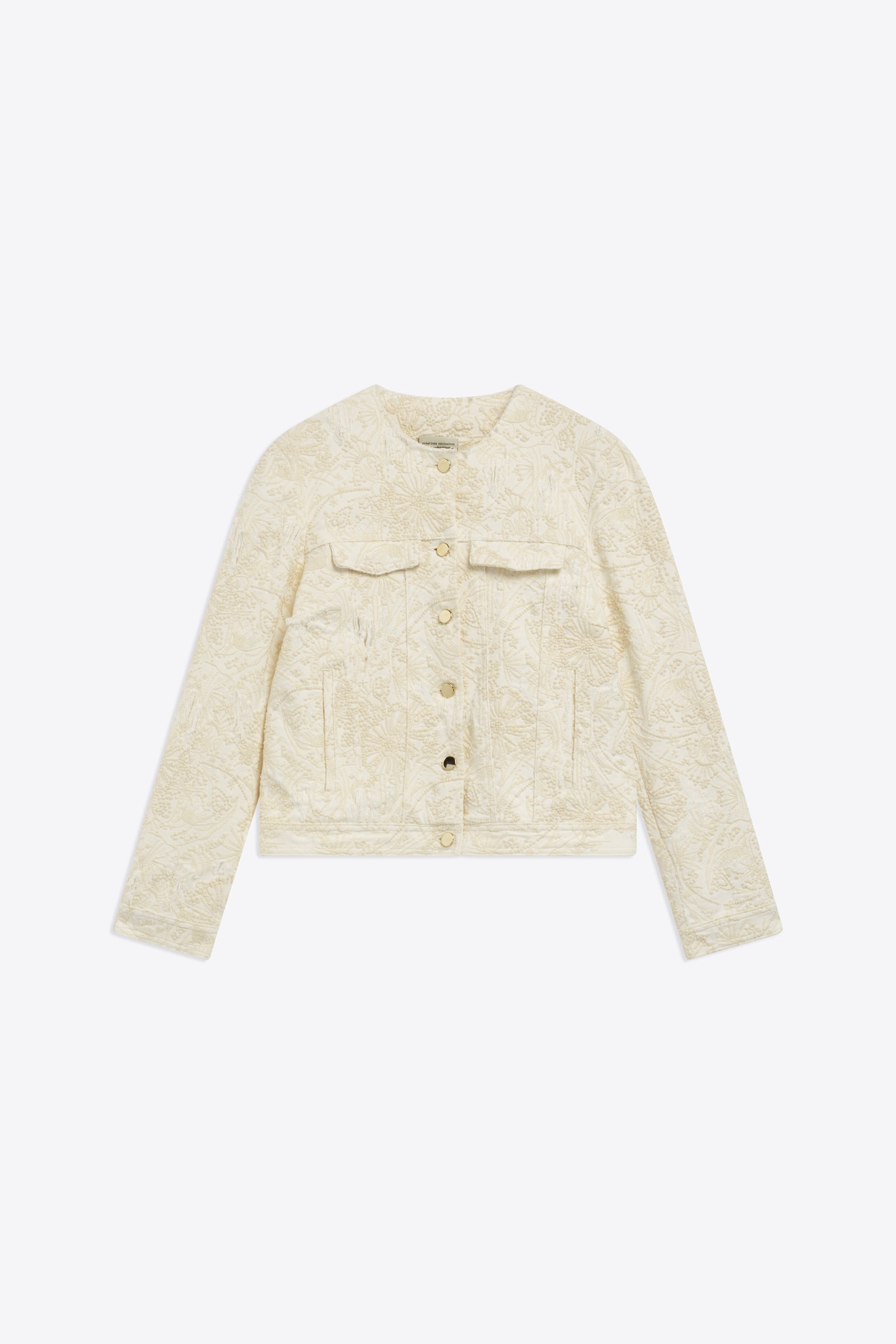 EMBROIDERED DENIM JACKET