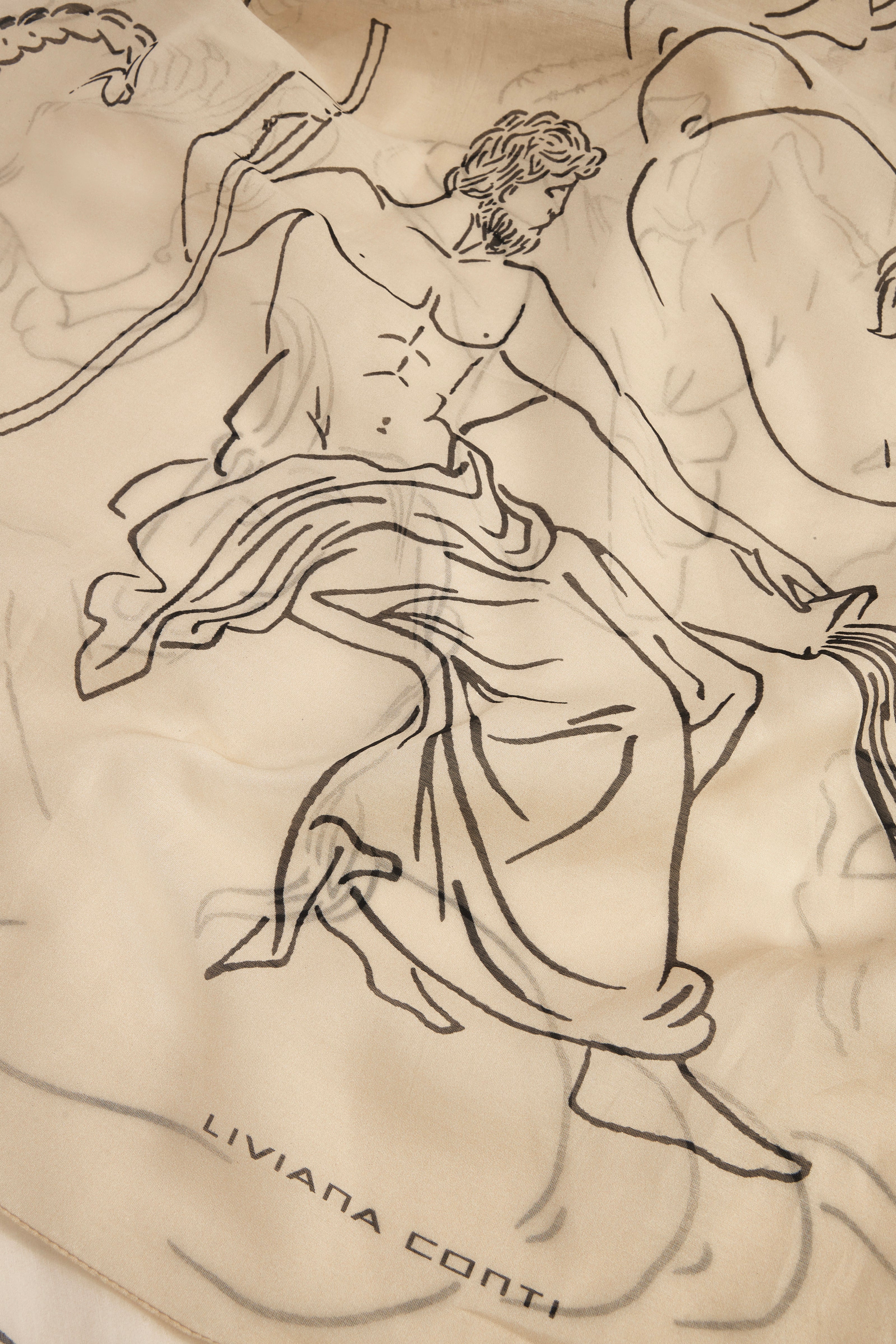 ZODIAC PATTERN SCARF