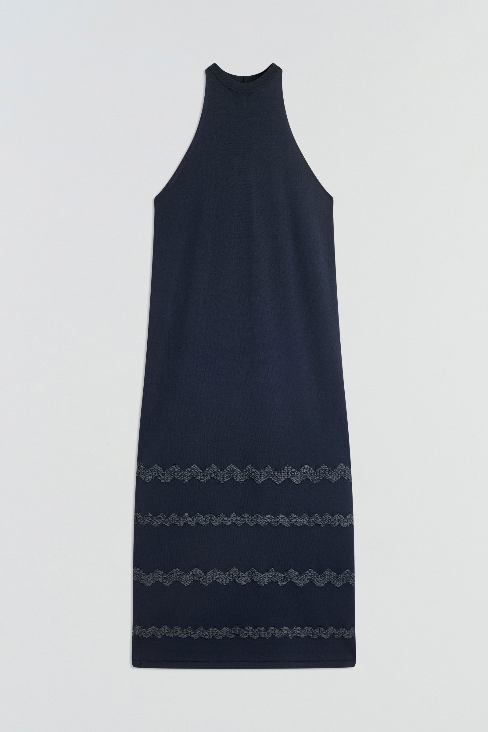 DRESS WITH TEXTURED PATTERN