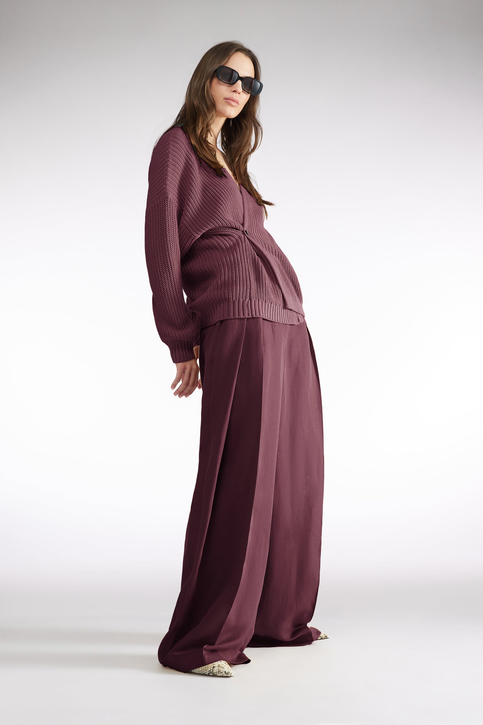 CARDIGAN MAGLIA INGLESE