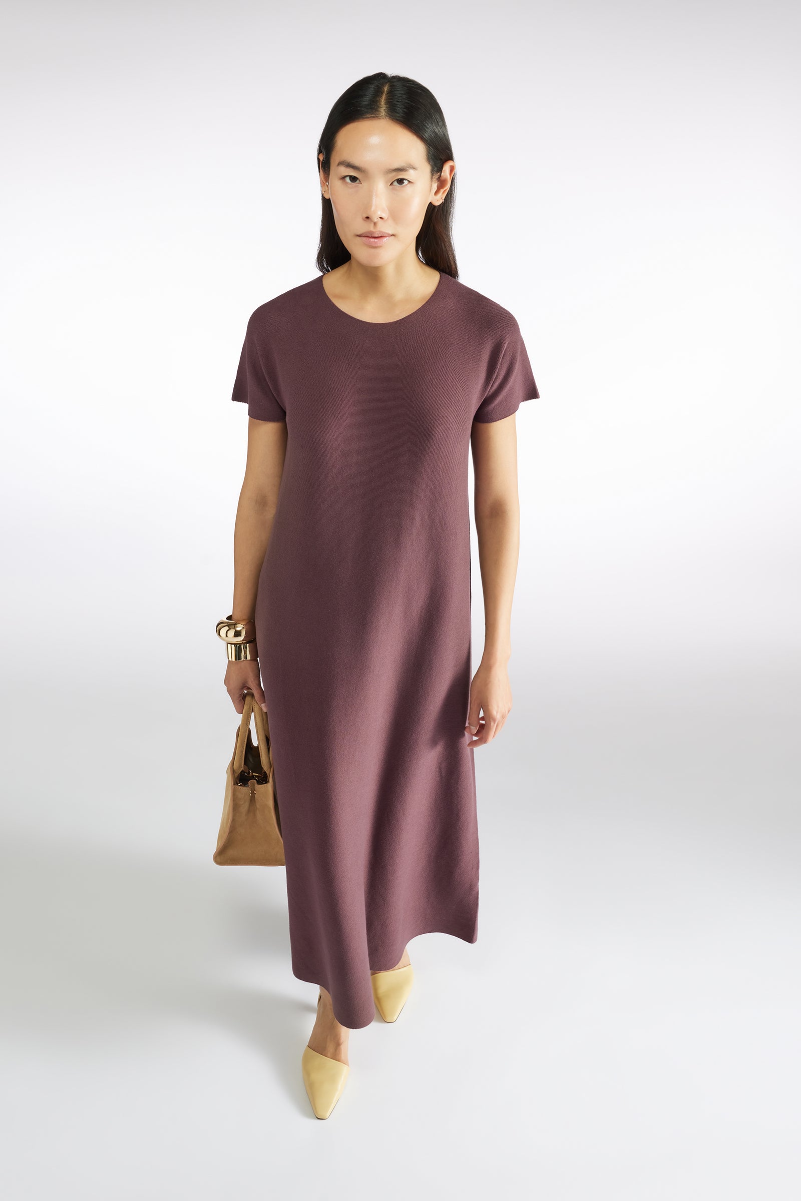 LINKS STITCH LONG DRESS