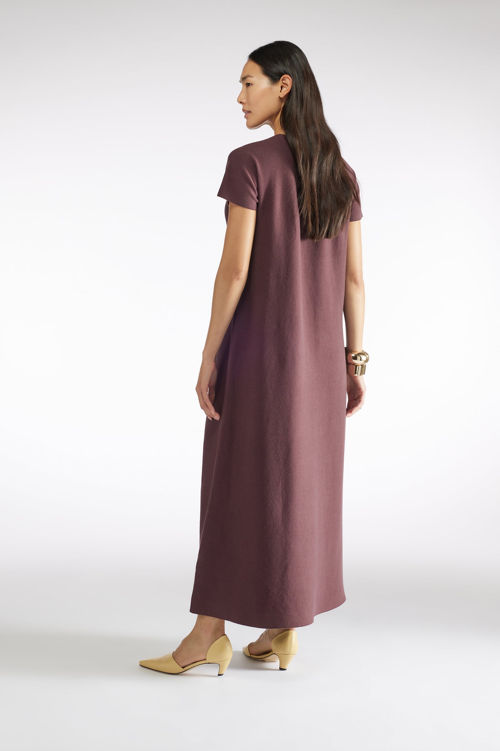 LINKS STITCH LONG DRESS