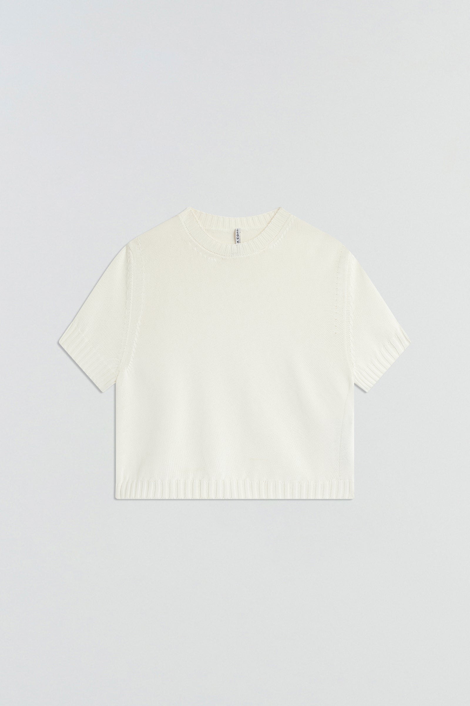 SHORT-SLEEVED SWEATER