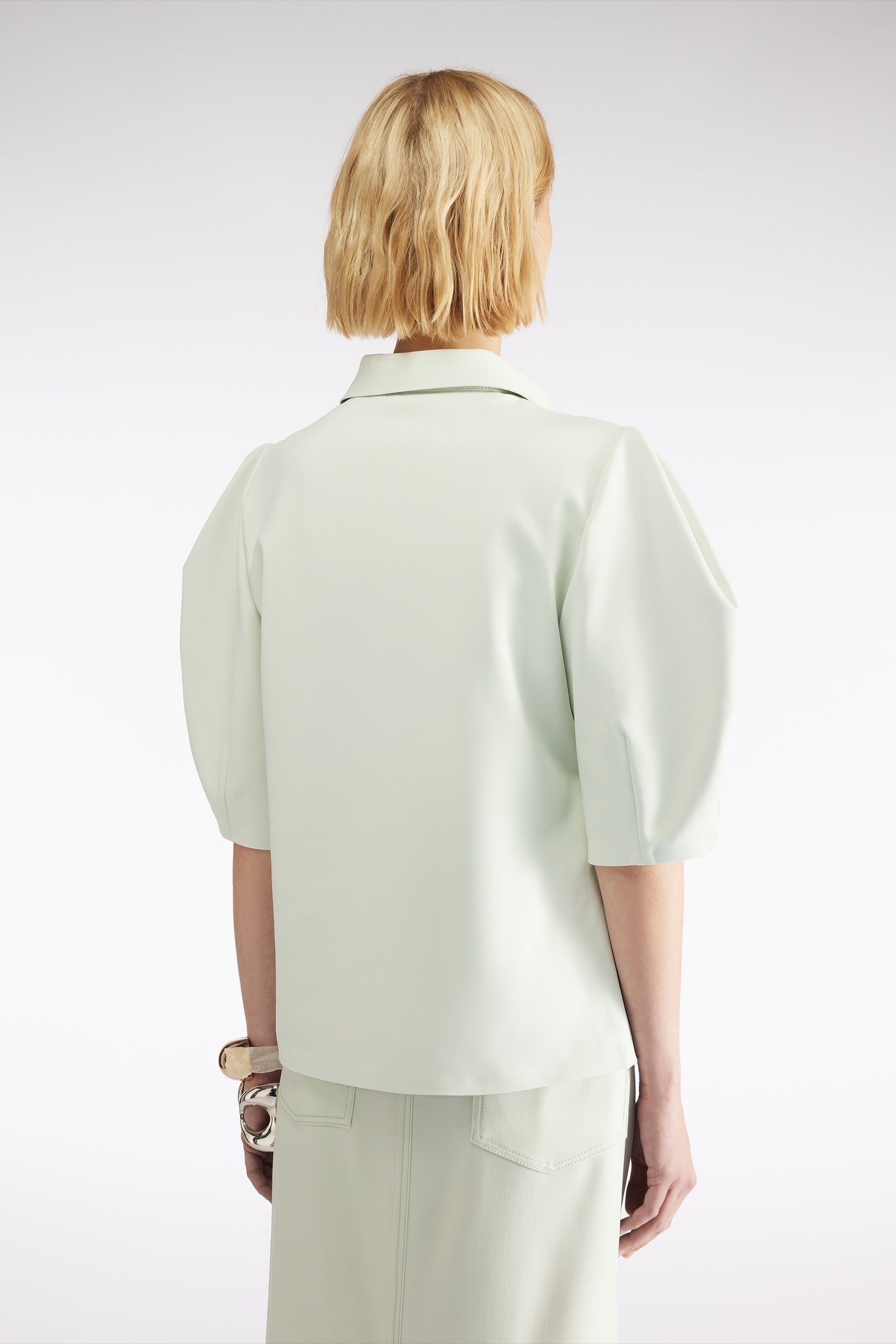 CAMICIA MANICHE A PALLONCINO