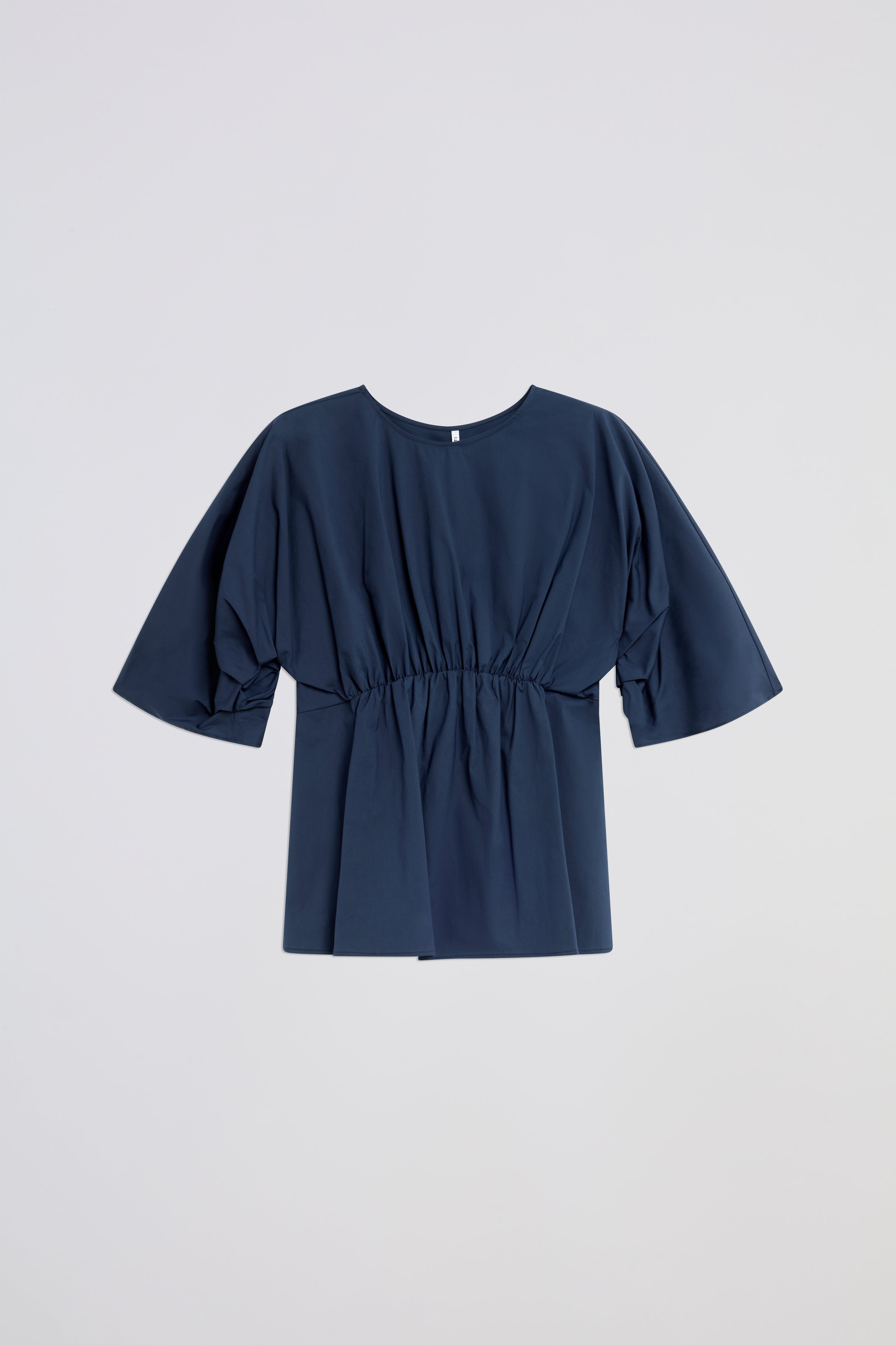 BLUSA MANICA CON PIEGHE