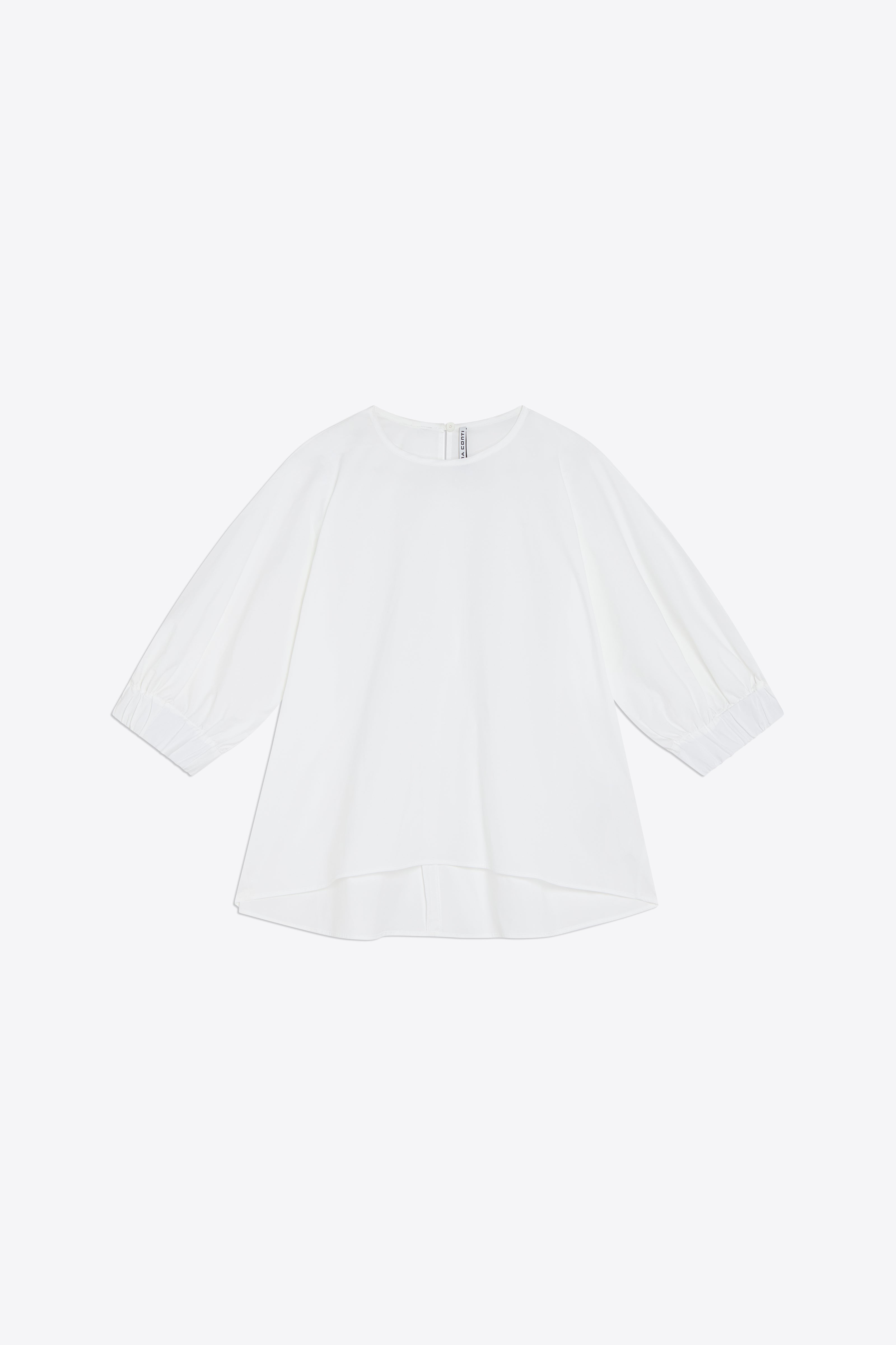 BLUSA CON POLSINI ARRICCIATI