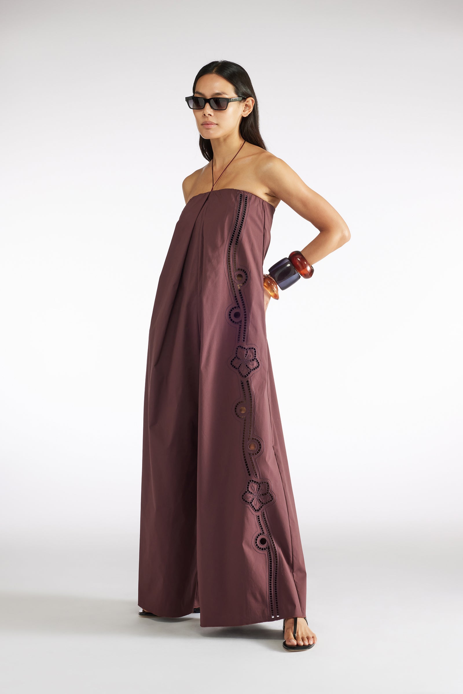 TUTA RICAMO PIZZO SANGALLO