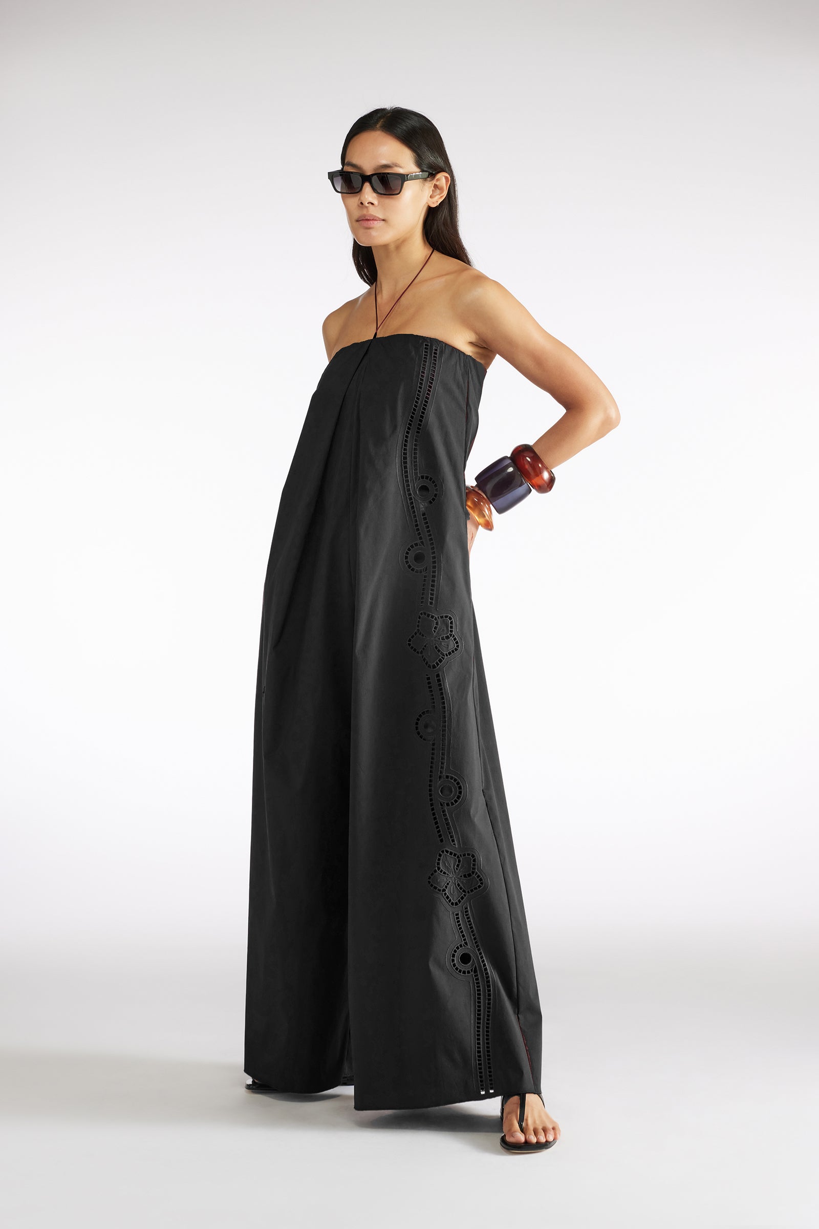 TUTA RICAMO PIZZO SANGALLO