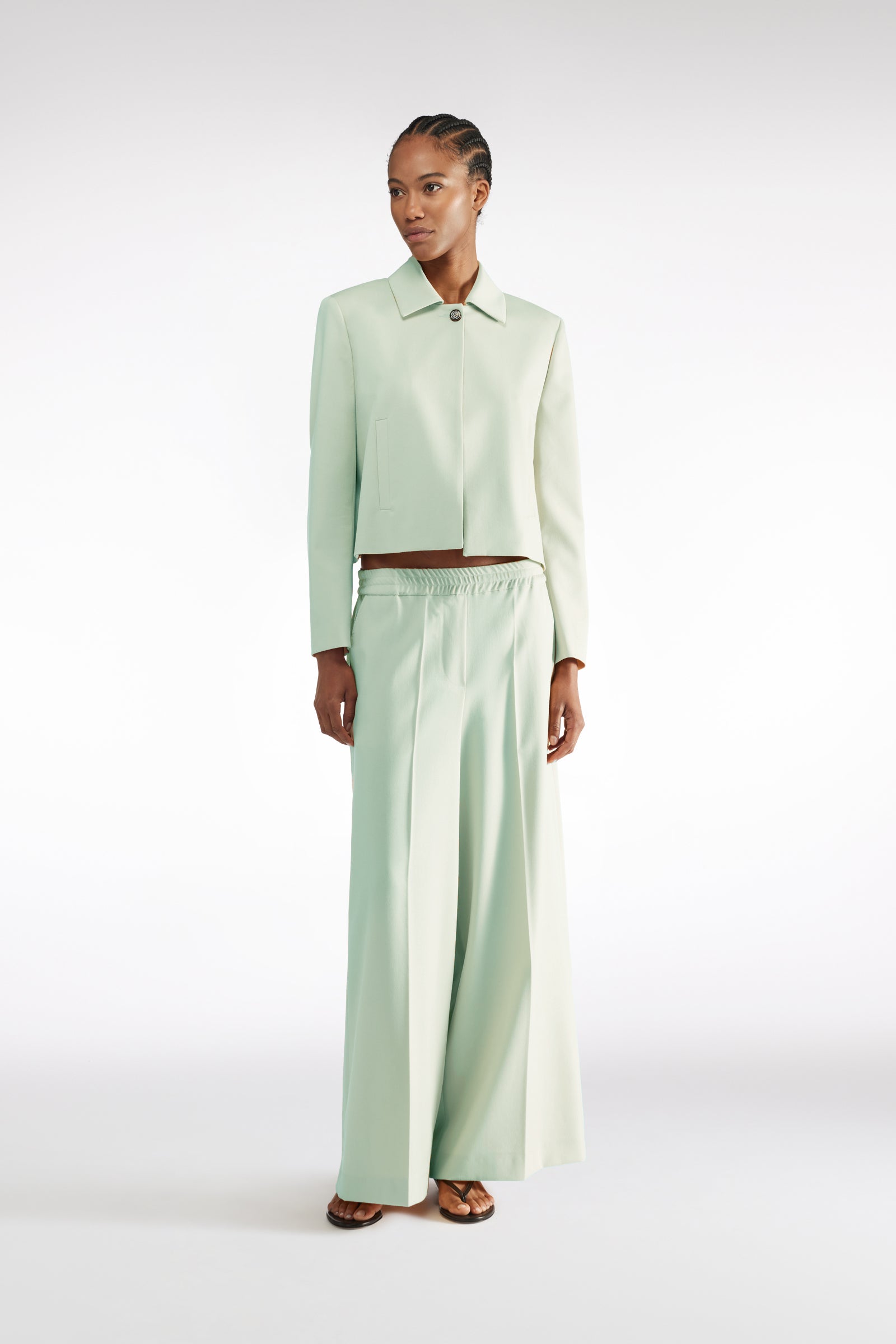 WOOL GABARDINE JACKET