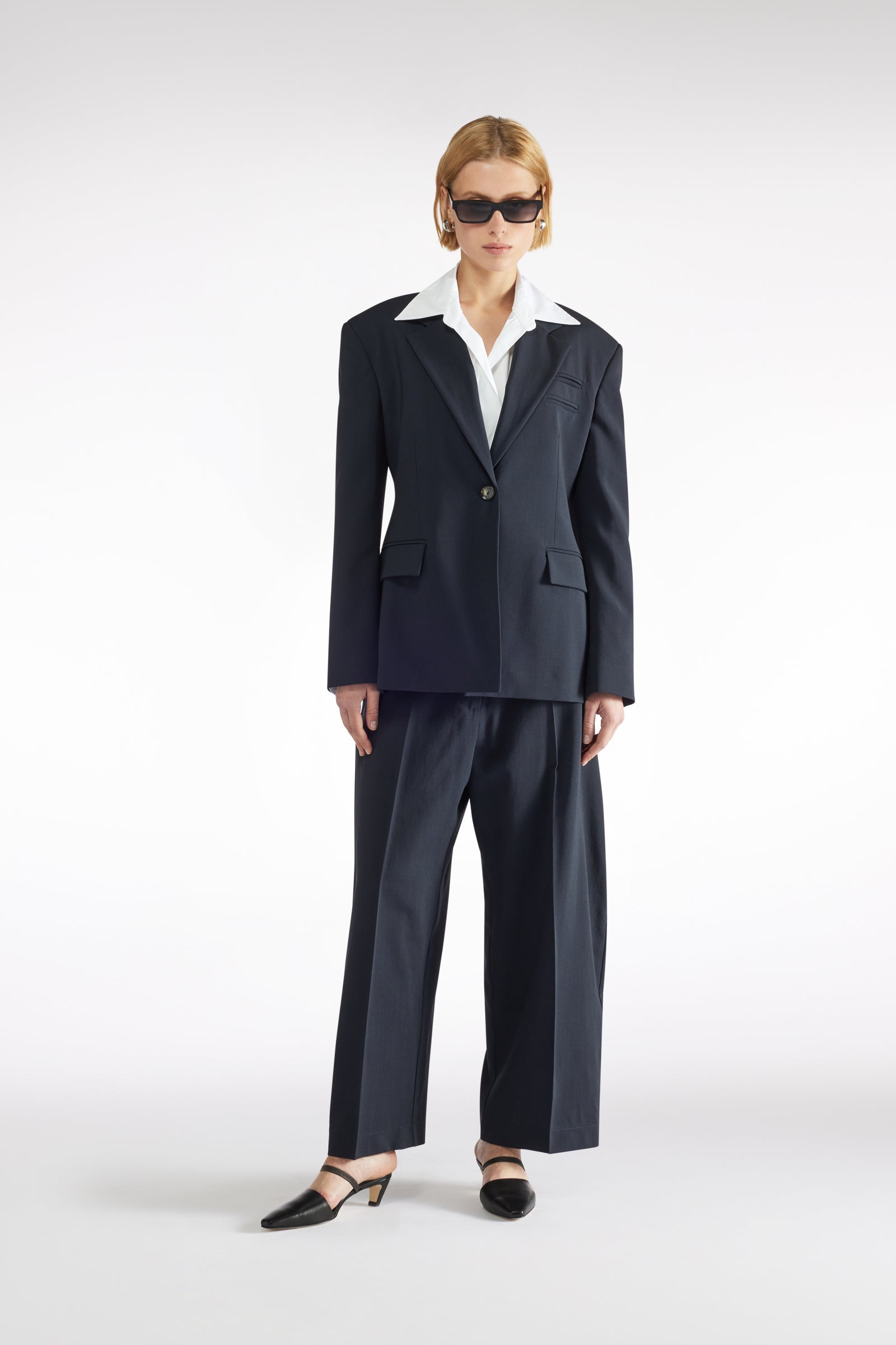 BLAZER MONOPETTO TELA LANA