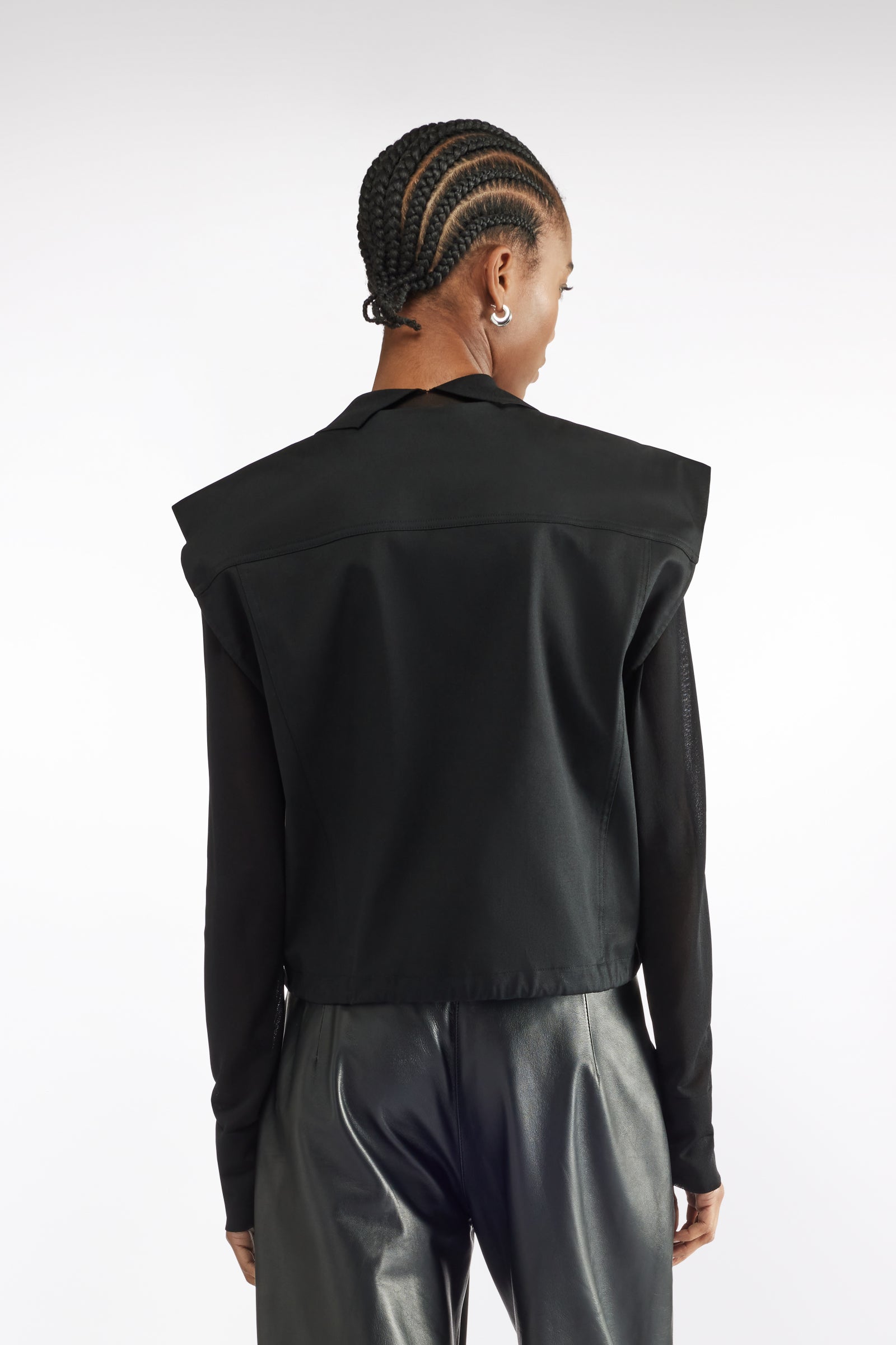 COTTON GABARDINE VEST