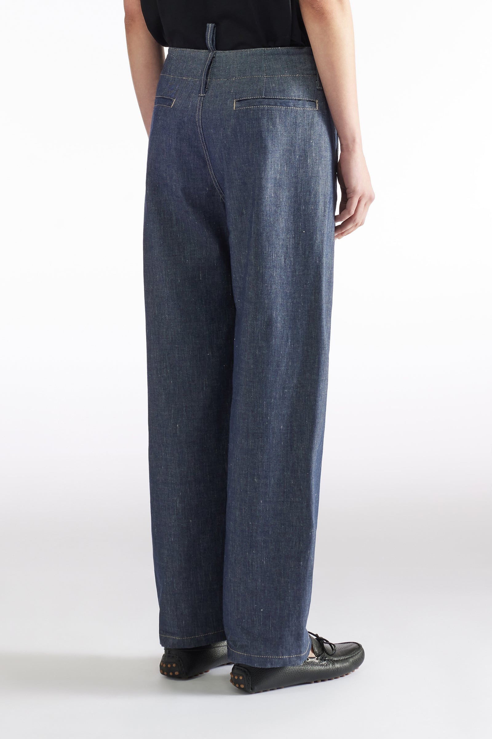 PANTALONE IN TELA DENIM