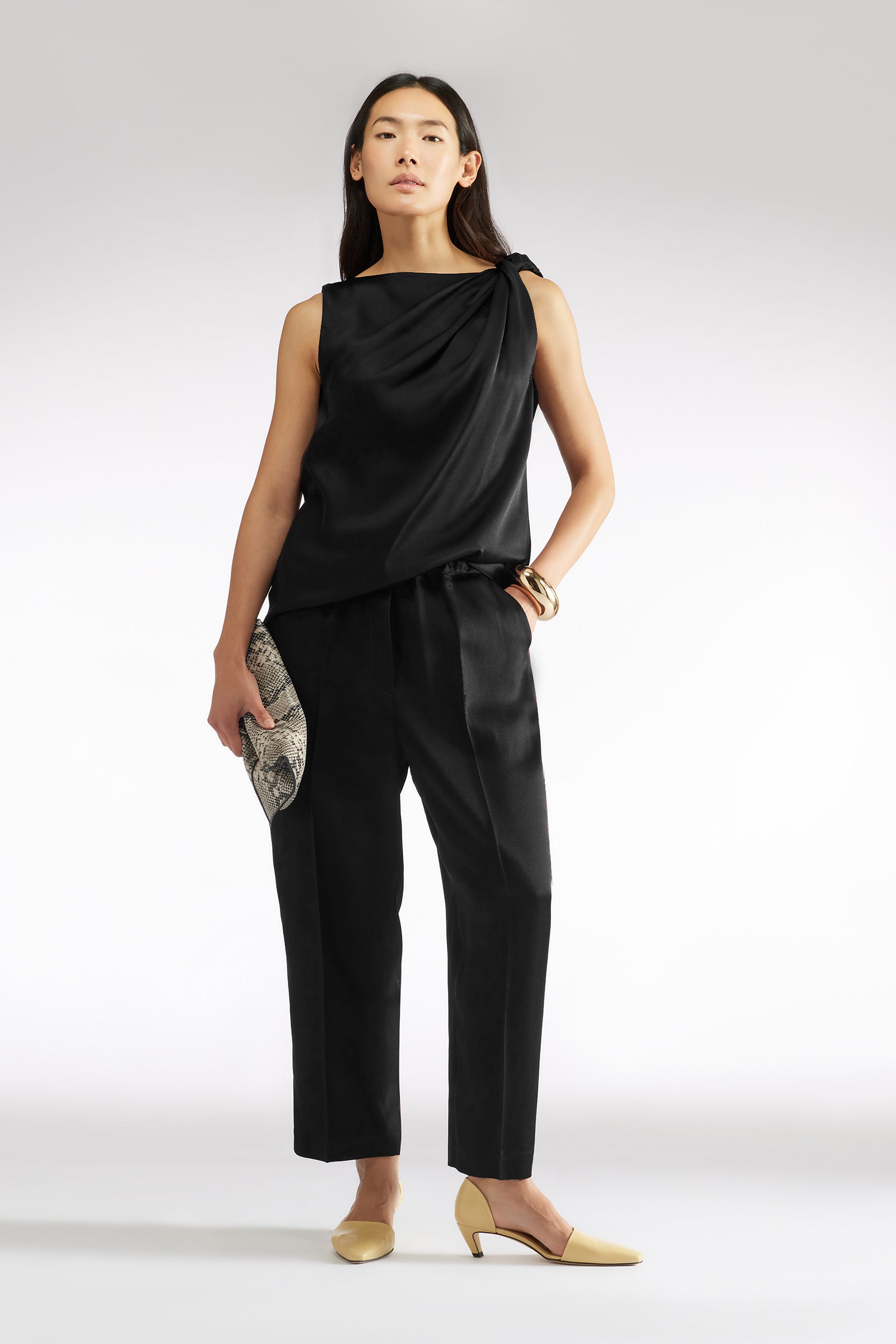 PANTALONE VITA ELASTICIZZATA