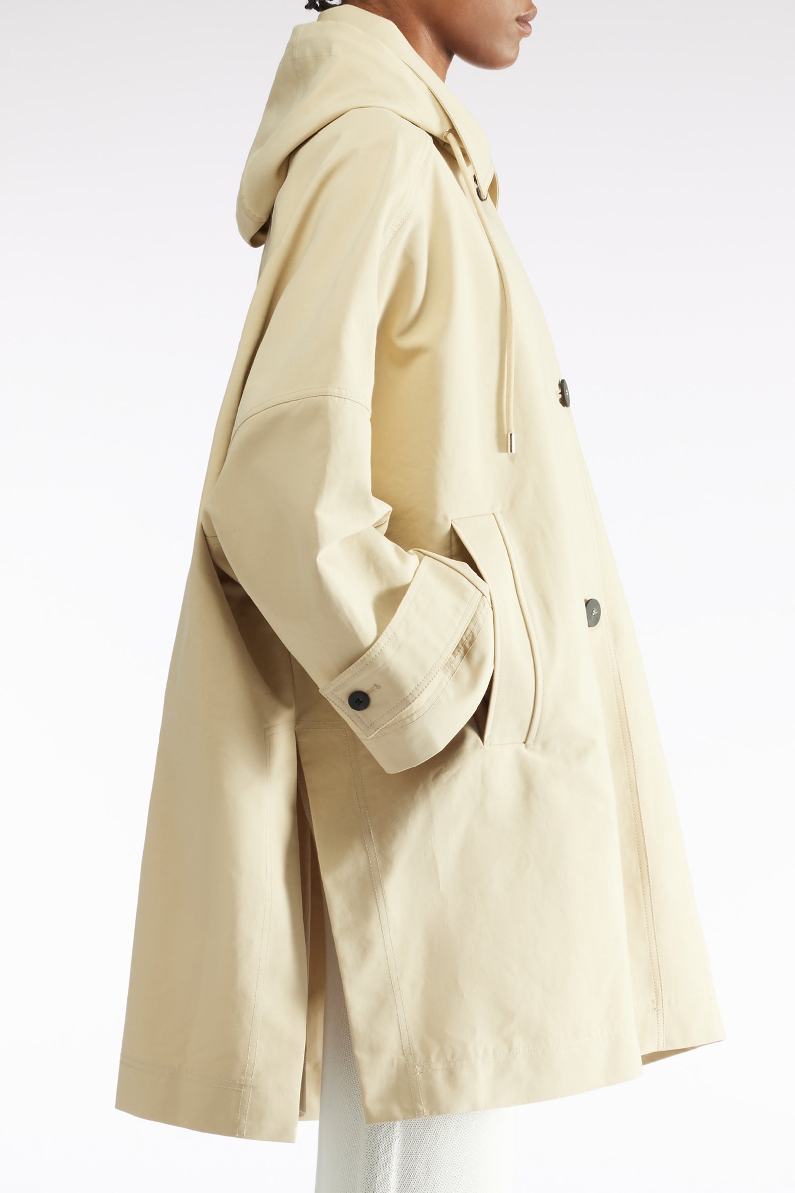 PARKA IN DOUBLE LAYER COTTON