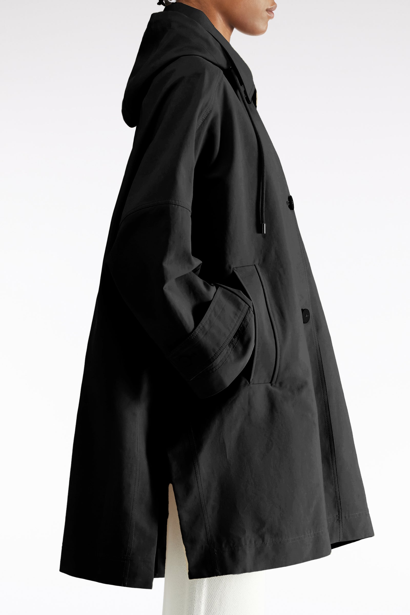 PARKA IN DOUBLE LAYER COTTON