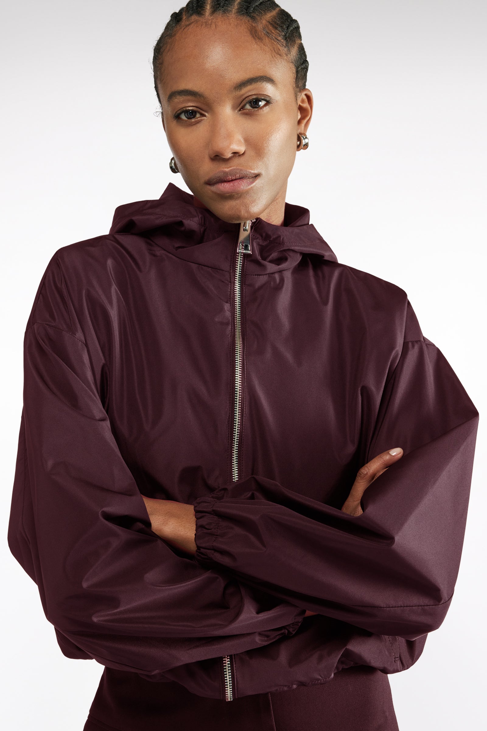 GIACCA CAPPUCCIO IN TAFFETÃ