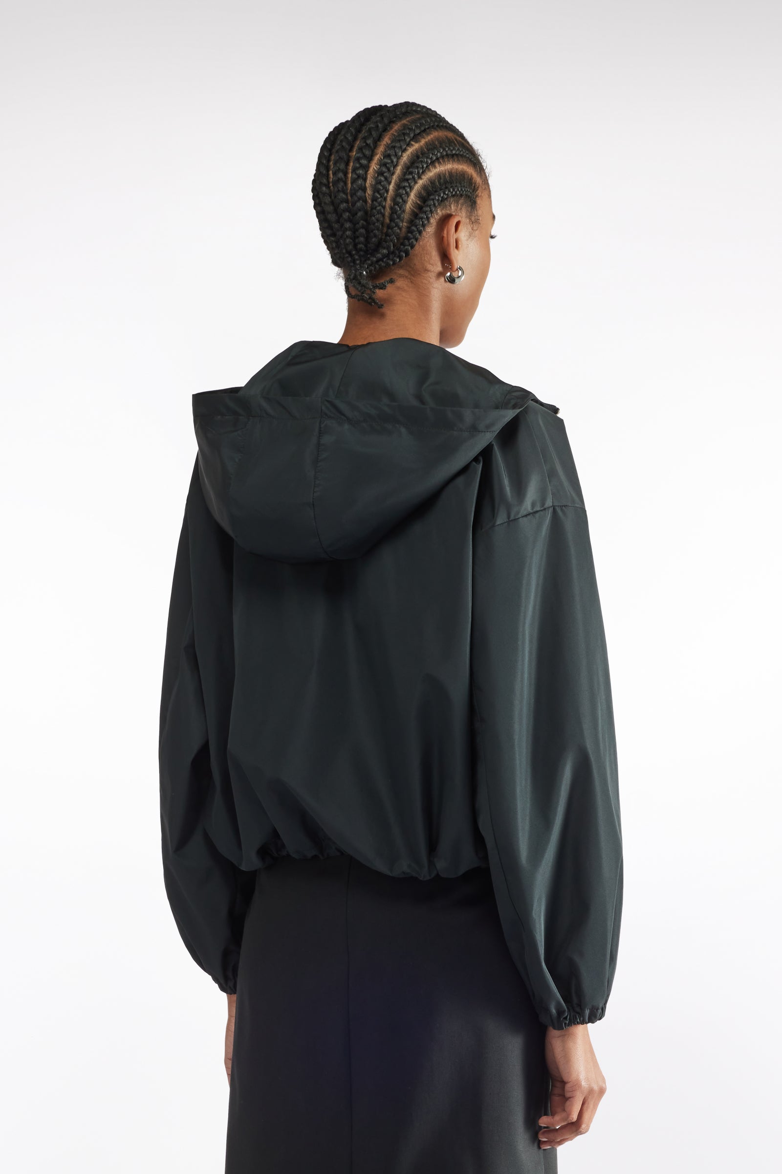 GIACCA CAPPUCCIO IN TAFFETÃ