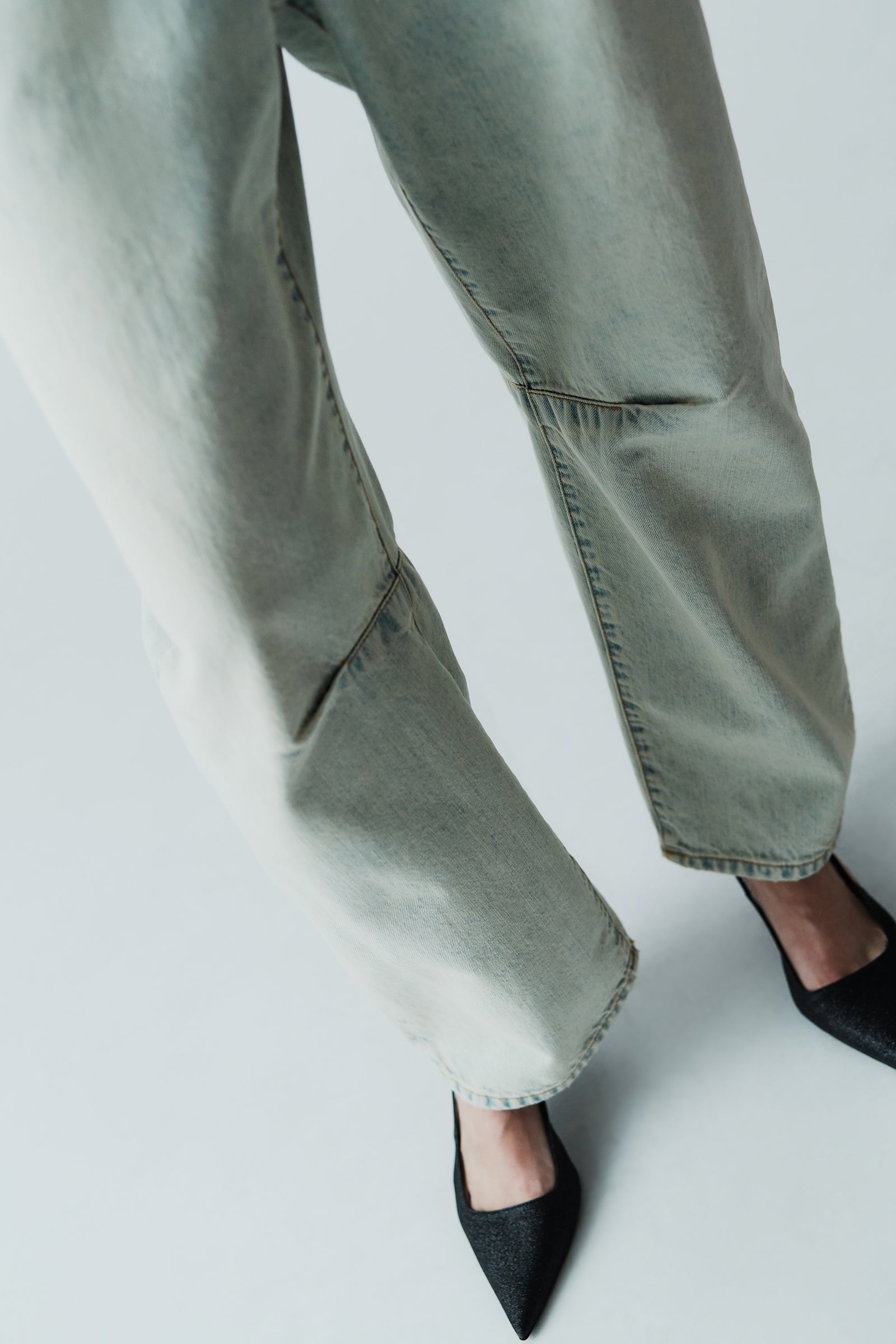 JEANS CINQUE TASCHE BALLOON