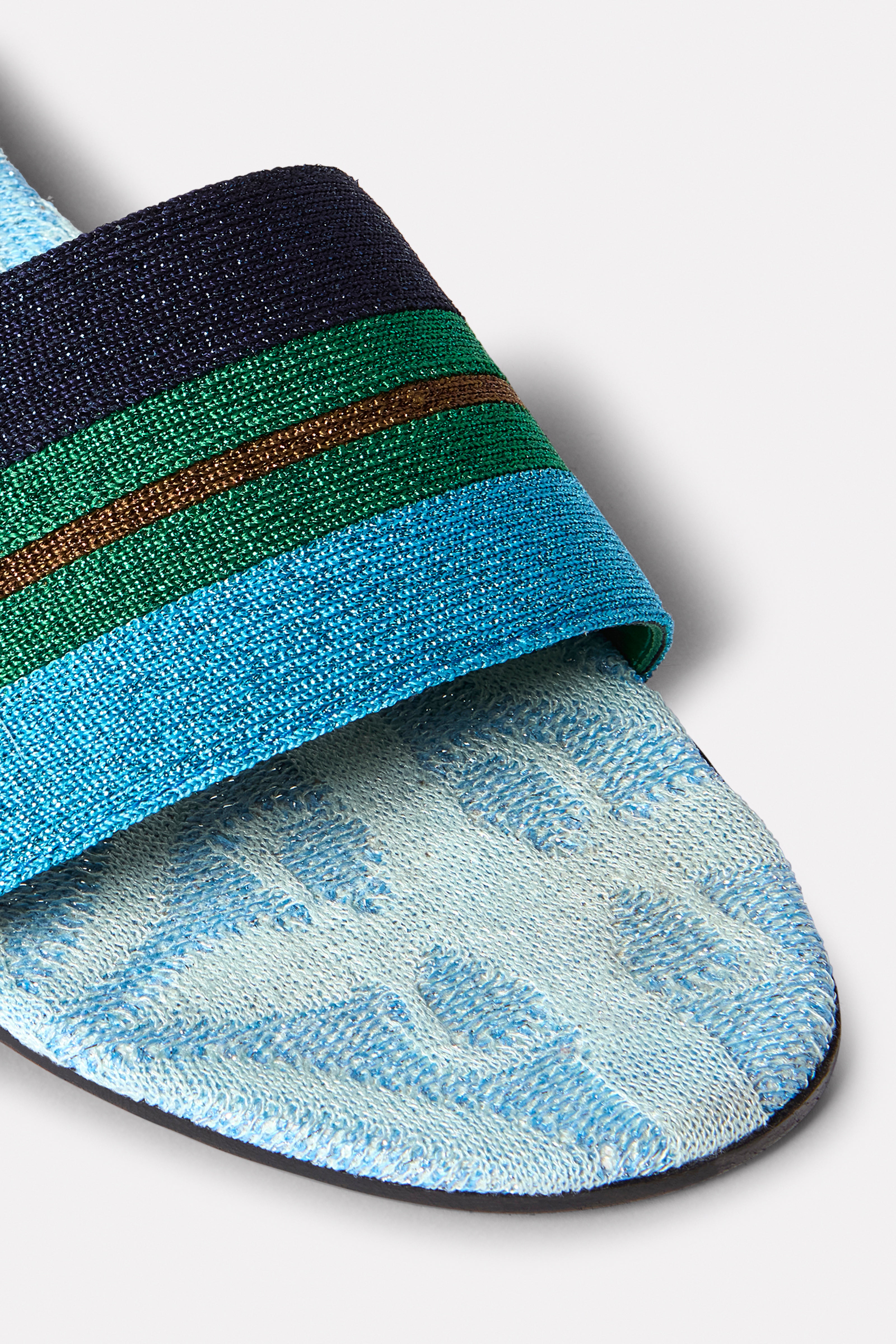 JACQUARD FABRIC SANDAL COLLECTION