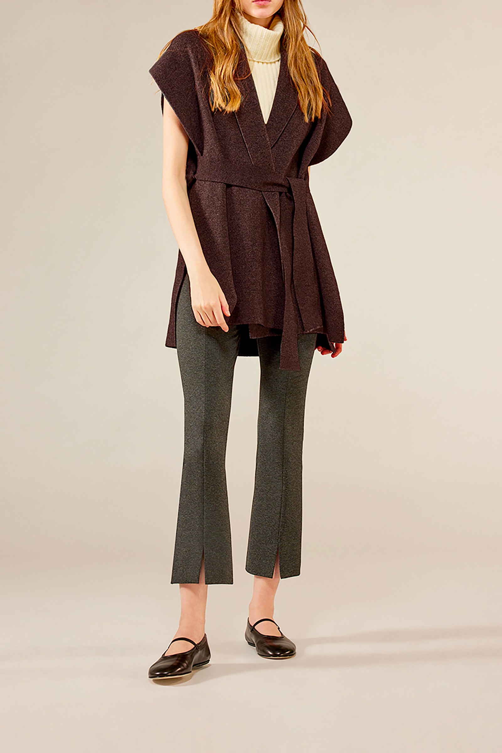 GILET CON CINTURA