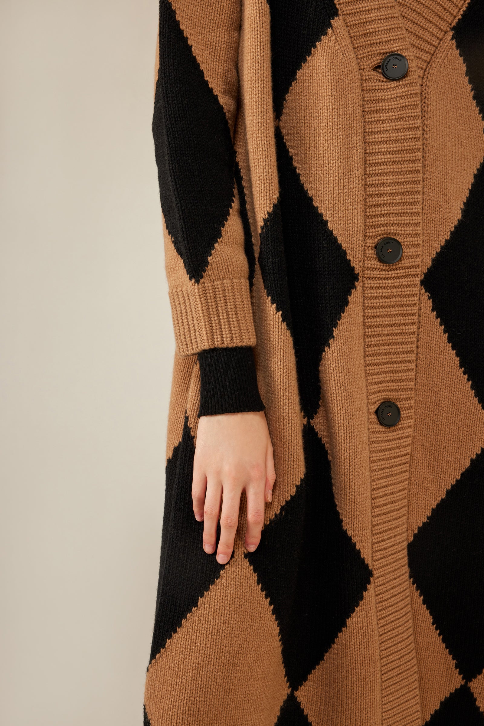 CARDIGAN A ROMBI