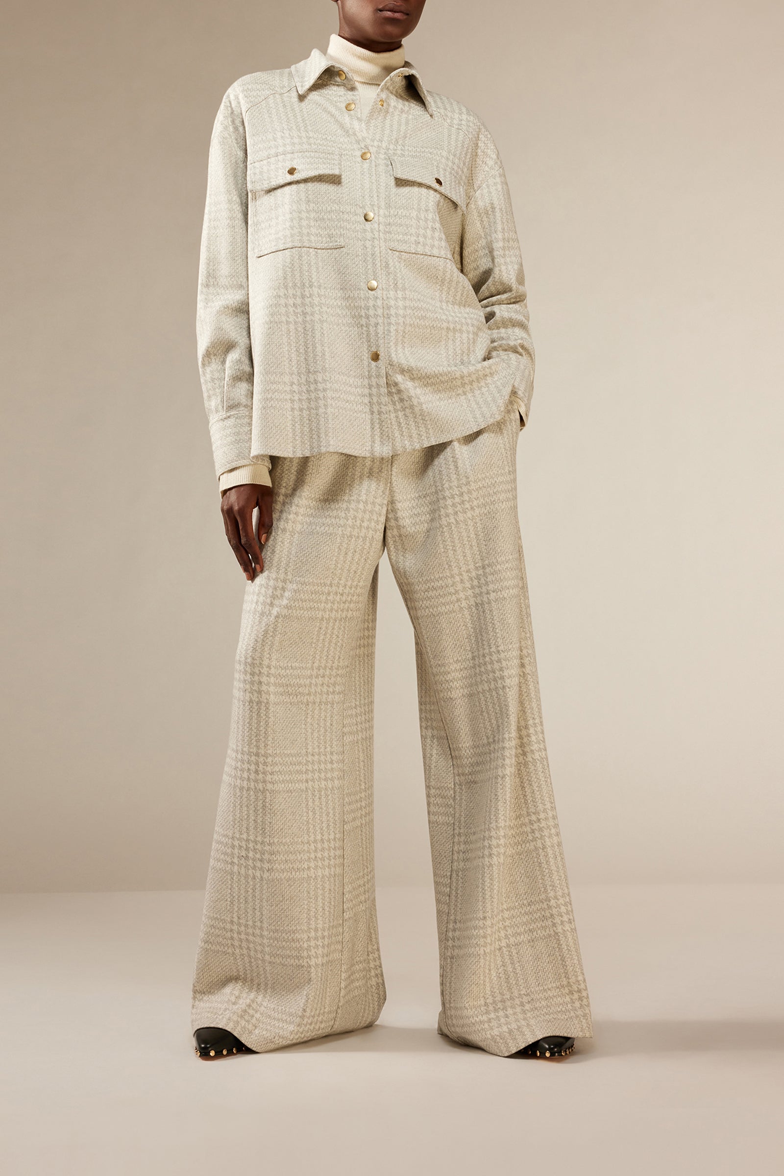 PANTALONE CASHMERE SETA