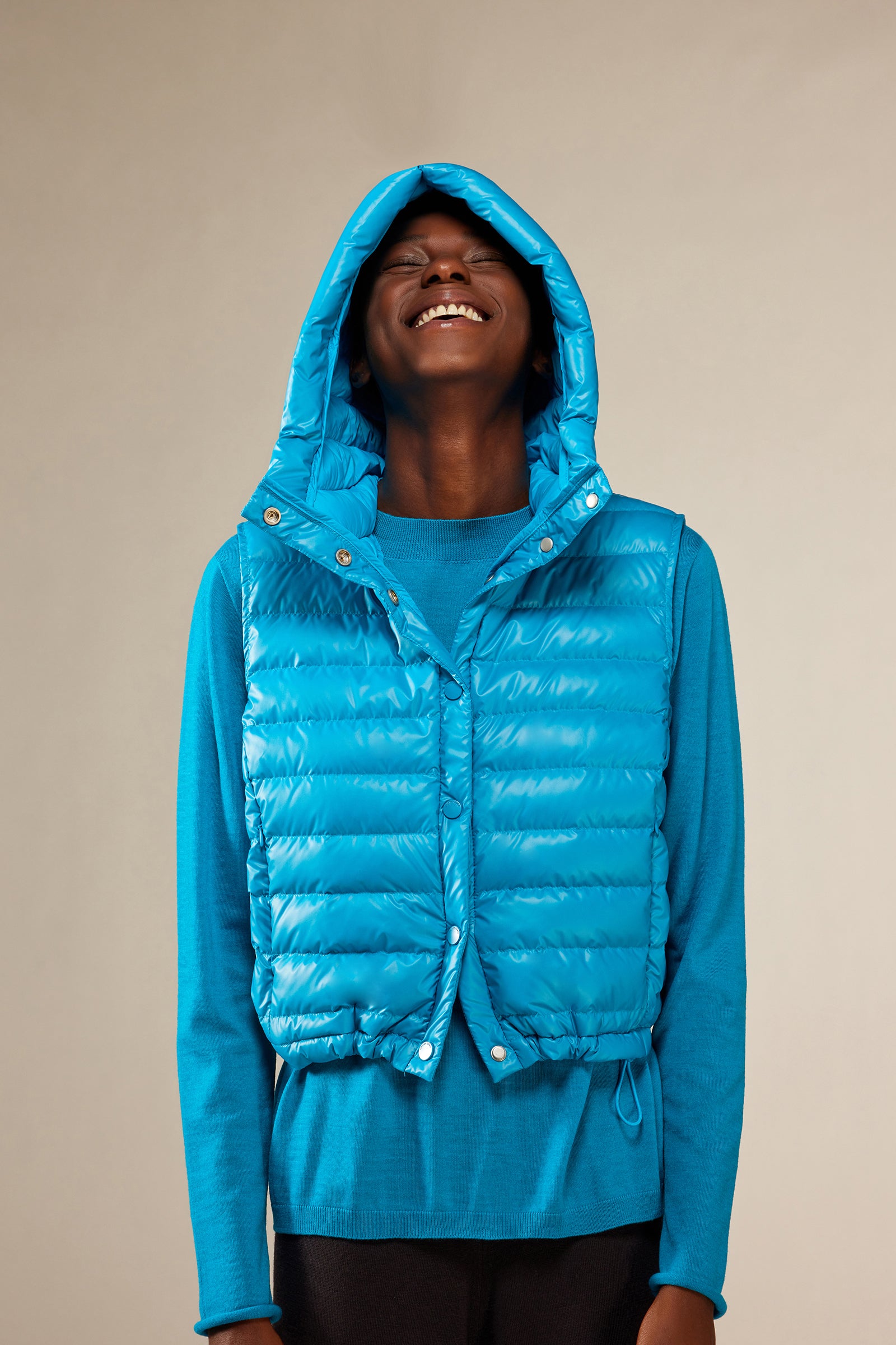 GILET TRAPUNTATO
