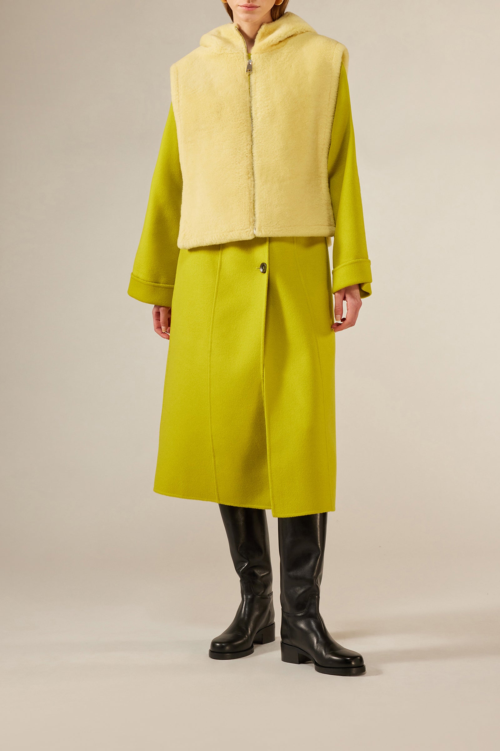 GILET PELO CORTO