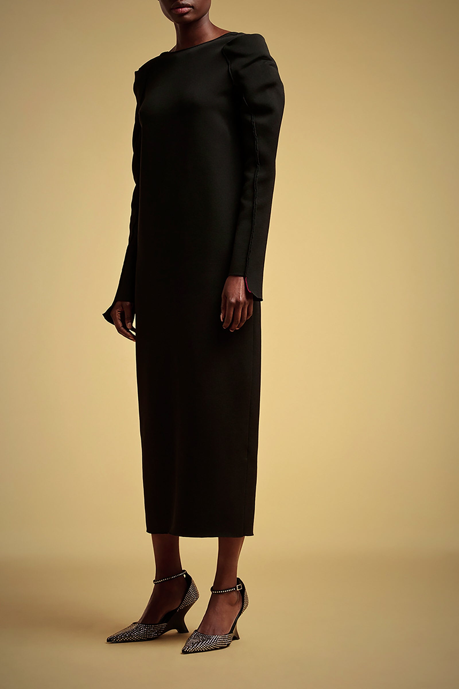 ABITO CUT-OUT DOUBLE LANA