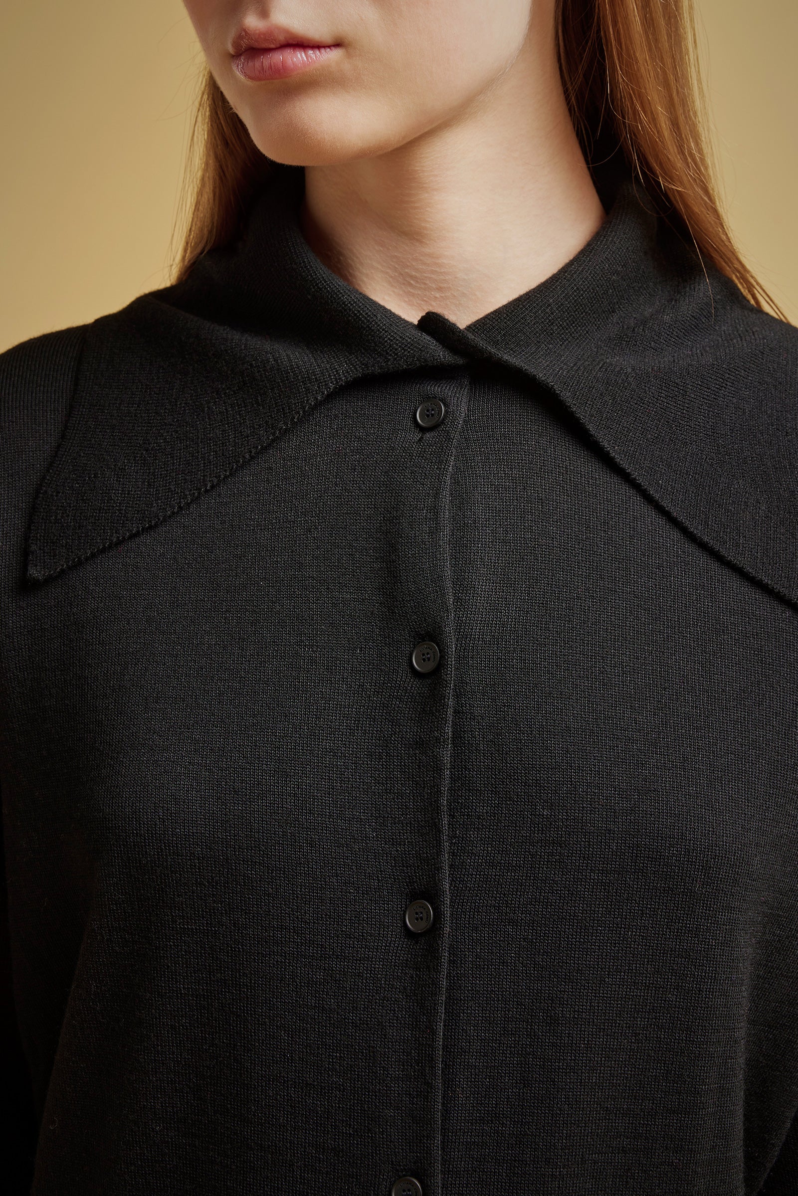 KNITTED WOOL SHIRT