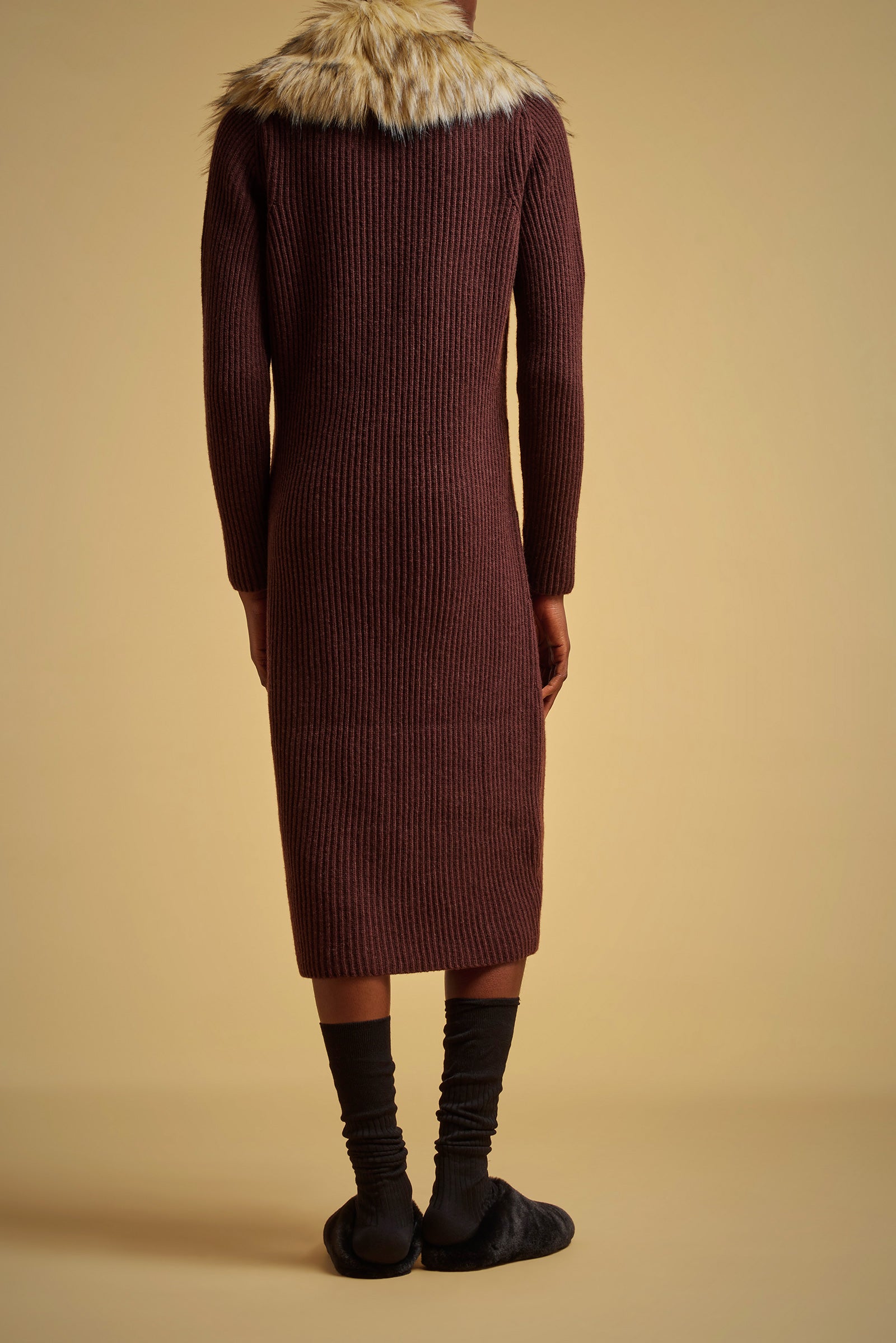 CARDIGAN LUNGO LAMBSWOOL